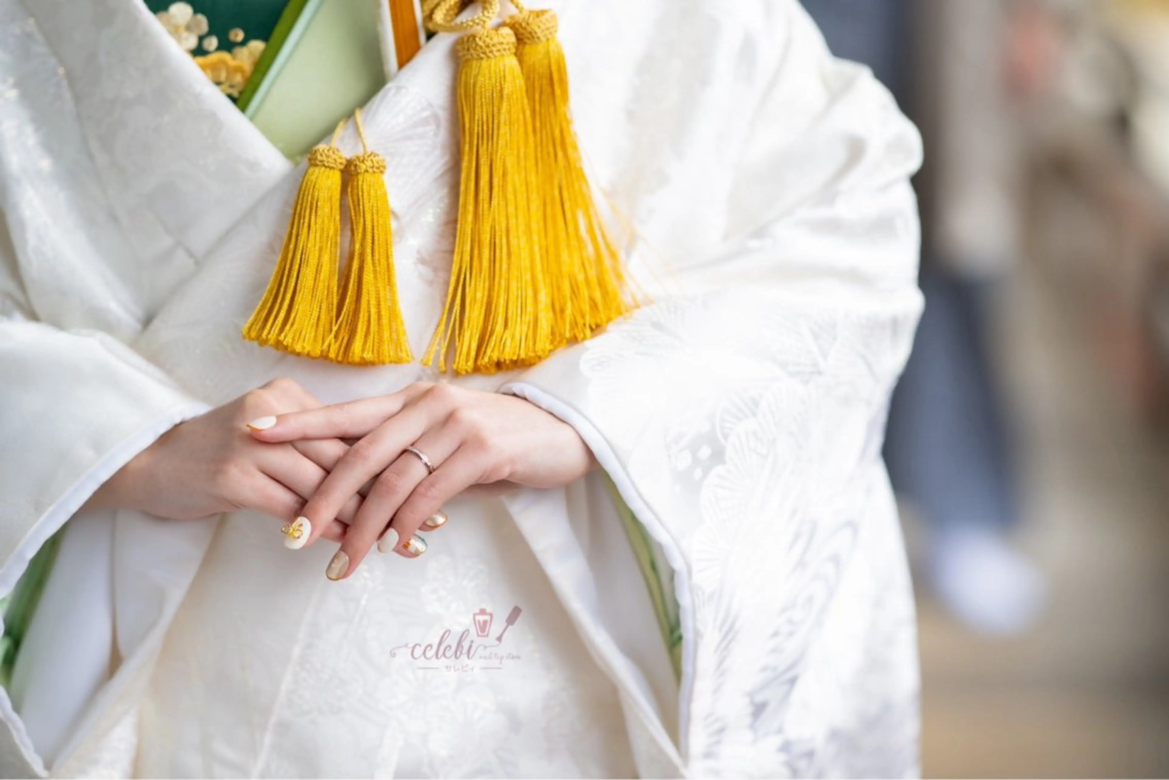 ネイル ブライダルネイル その他(ネイル) オーダーネイルチップ サロンcelebiのネイルデザイン