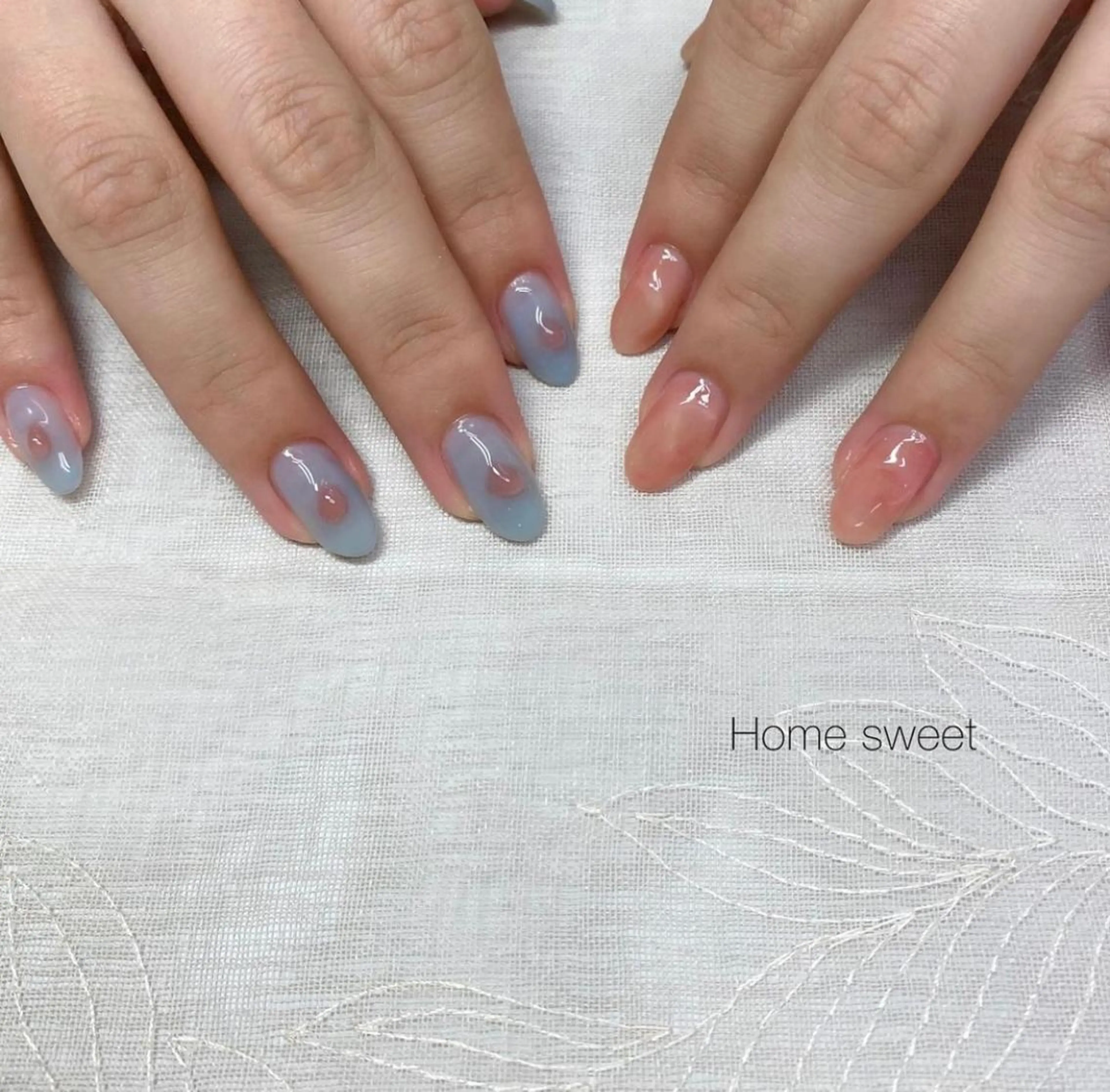 ネイル ハンドネイル ショートネイル. Home sweetのネイルデザイン