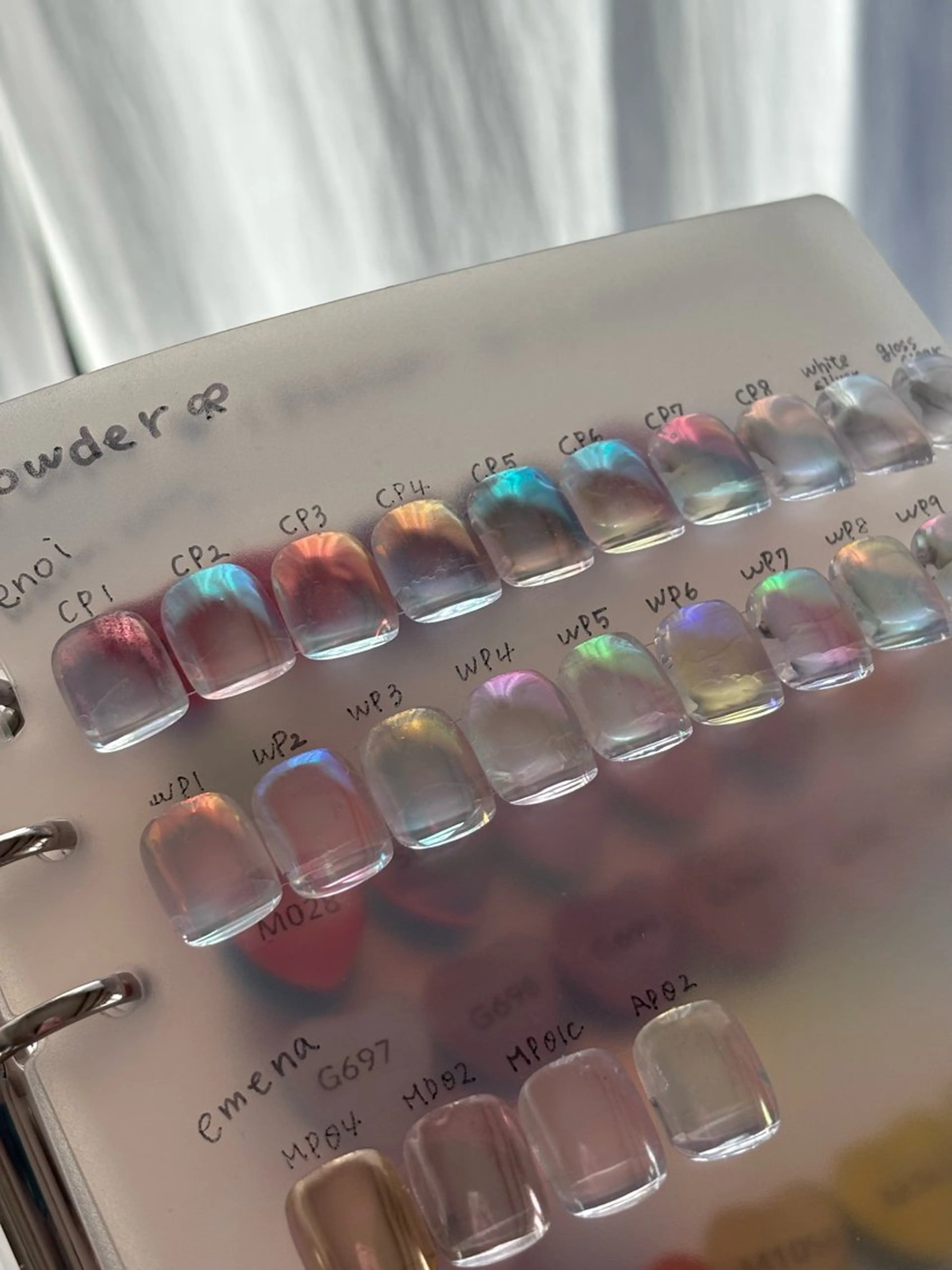 ✧︎*。(オフなし)デザインワンカラー+艶パウダー*。の写真