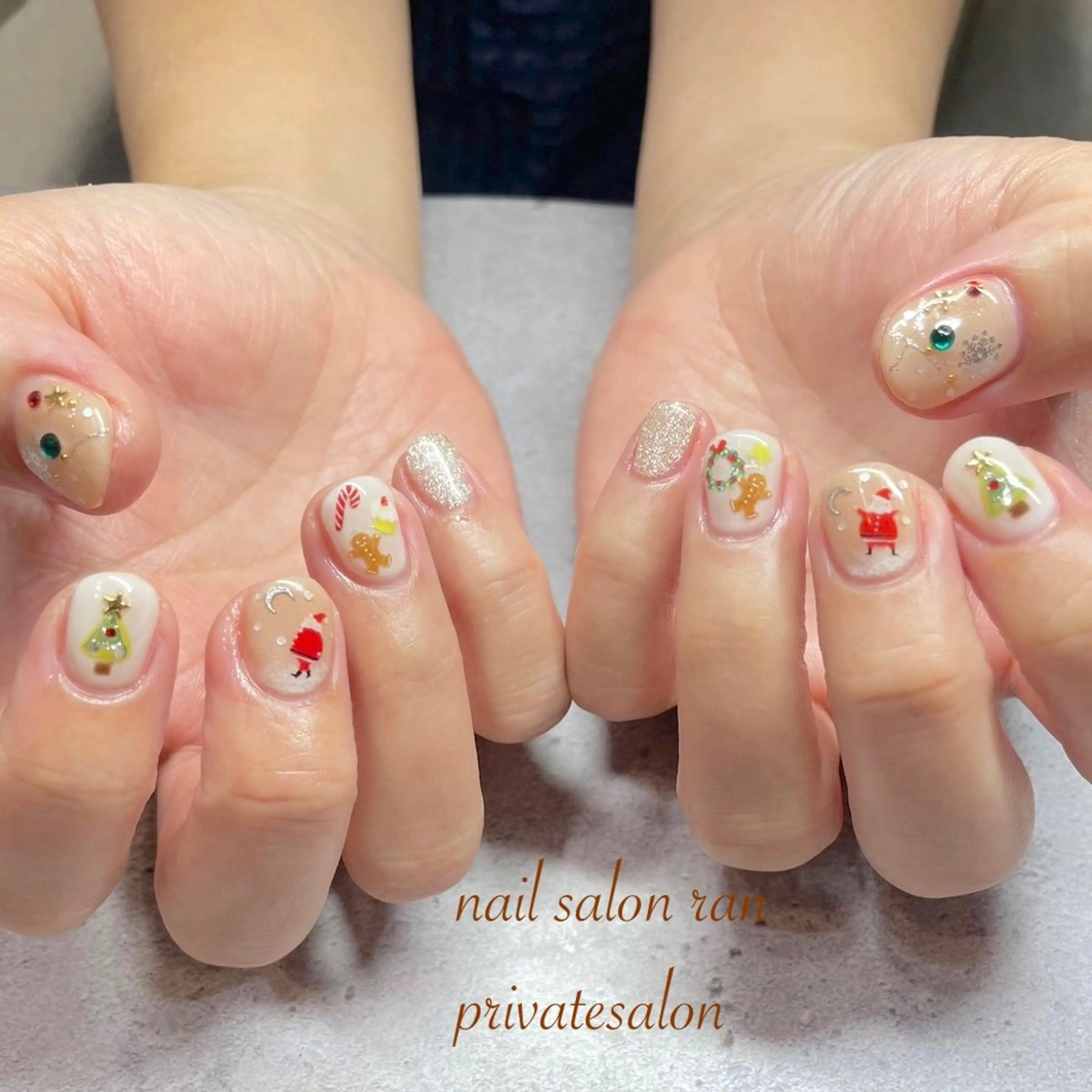 ネイル ハンドネイル ハンドケア nailsalon ranのネイルデザイン
