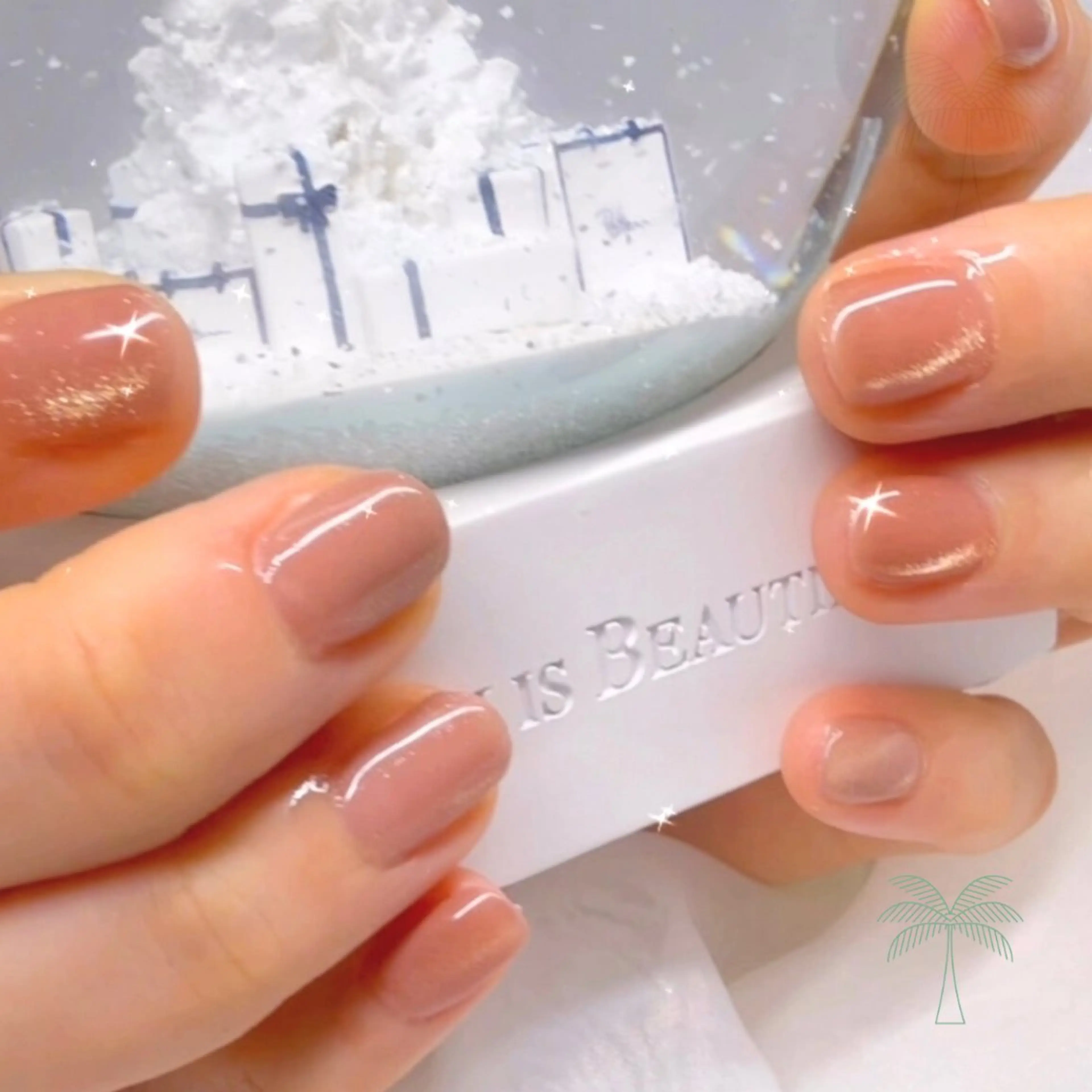 ネイル マグネットネイル ハンドネイル SAND BAR  NAILのネイルデザイン