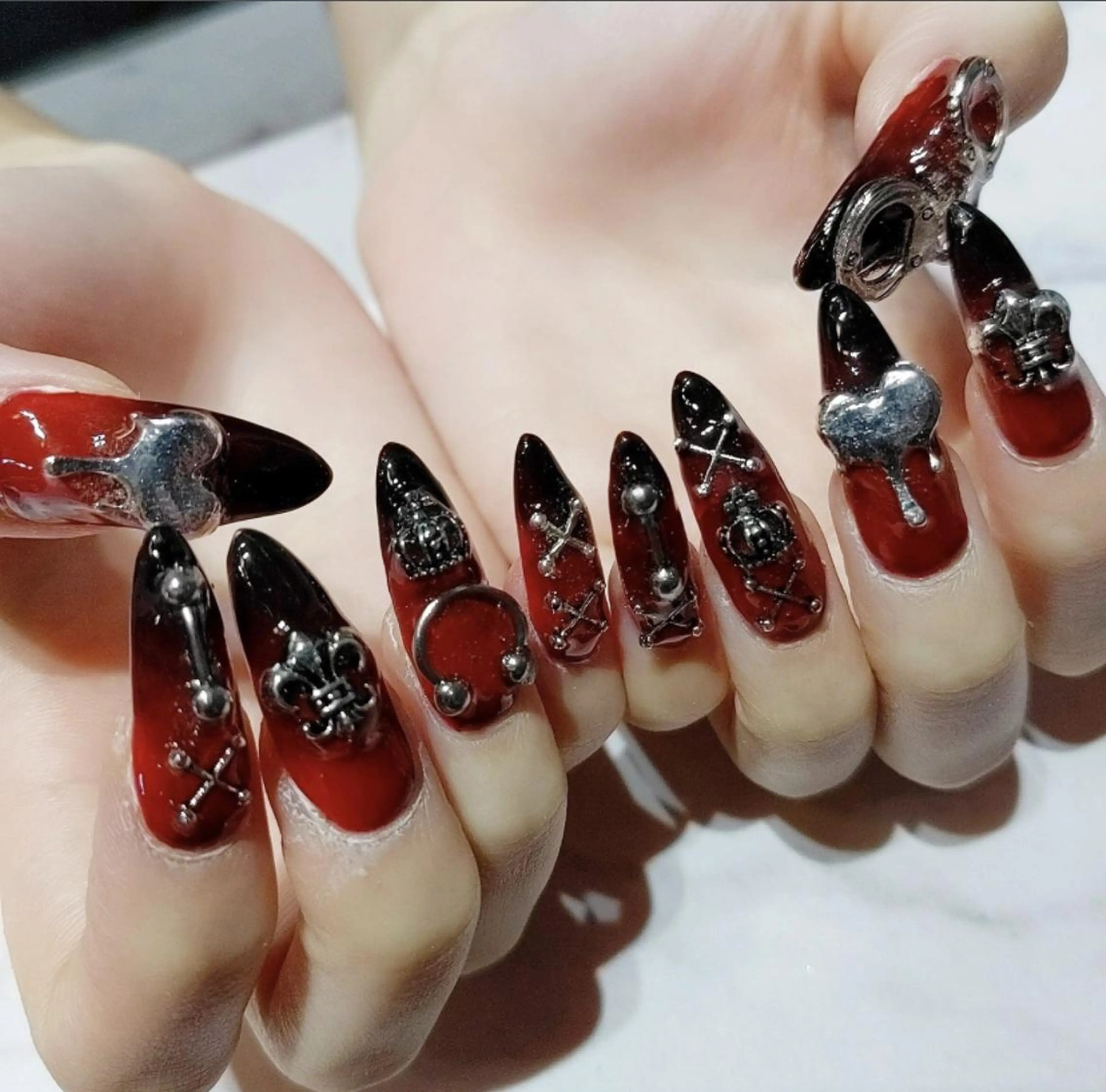 ネイル ハンドネイル あ きのネイルデザイン