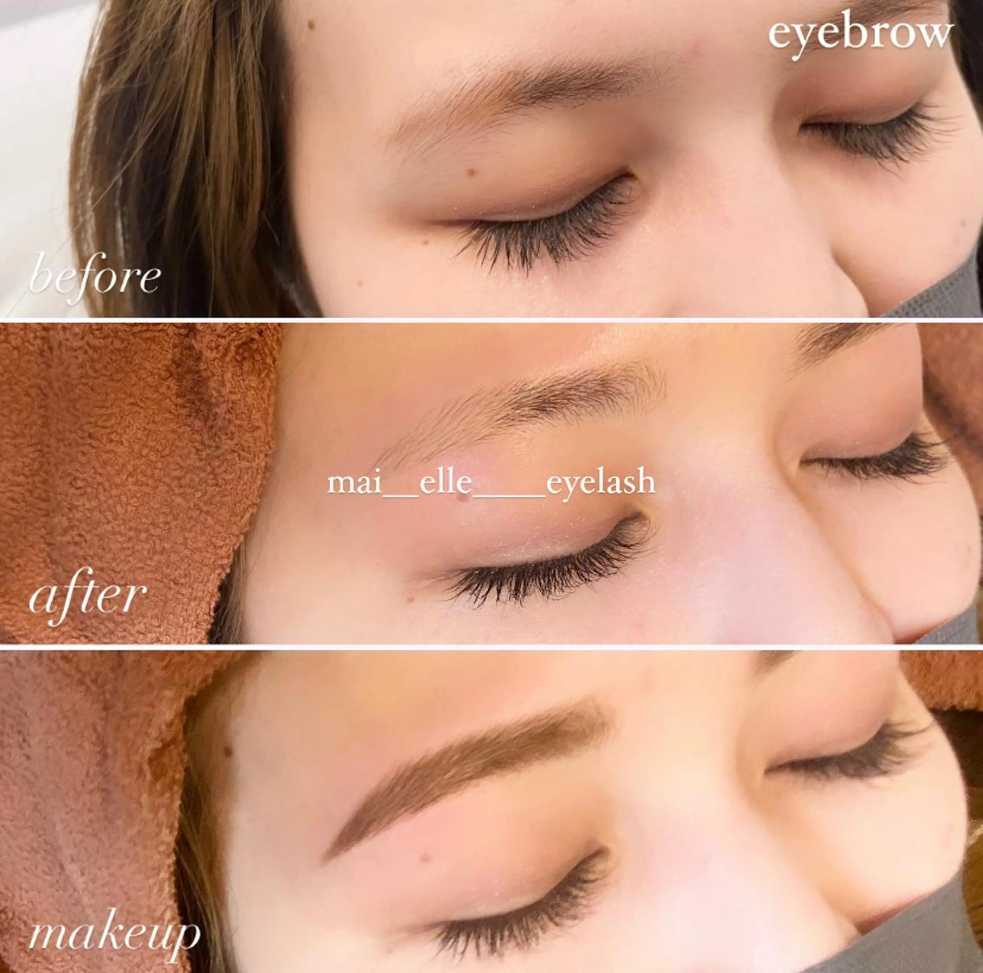 アイブロウ frill eye beauty by ELLE所属・ふわ眉✴︎うぶ眉 🌸maiの眉毛・アイブロウイメージ