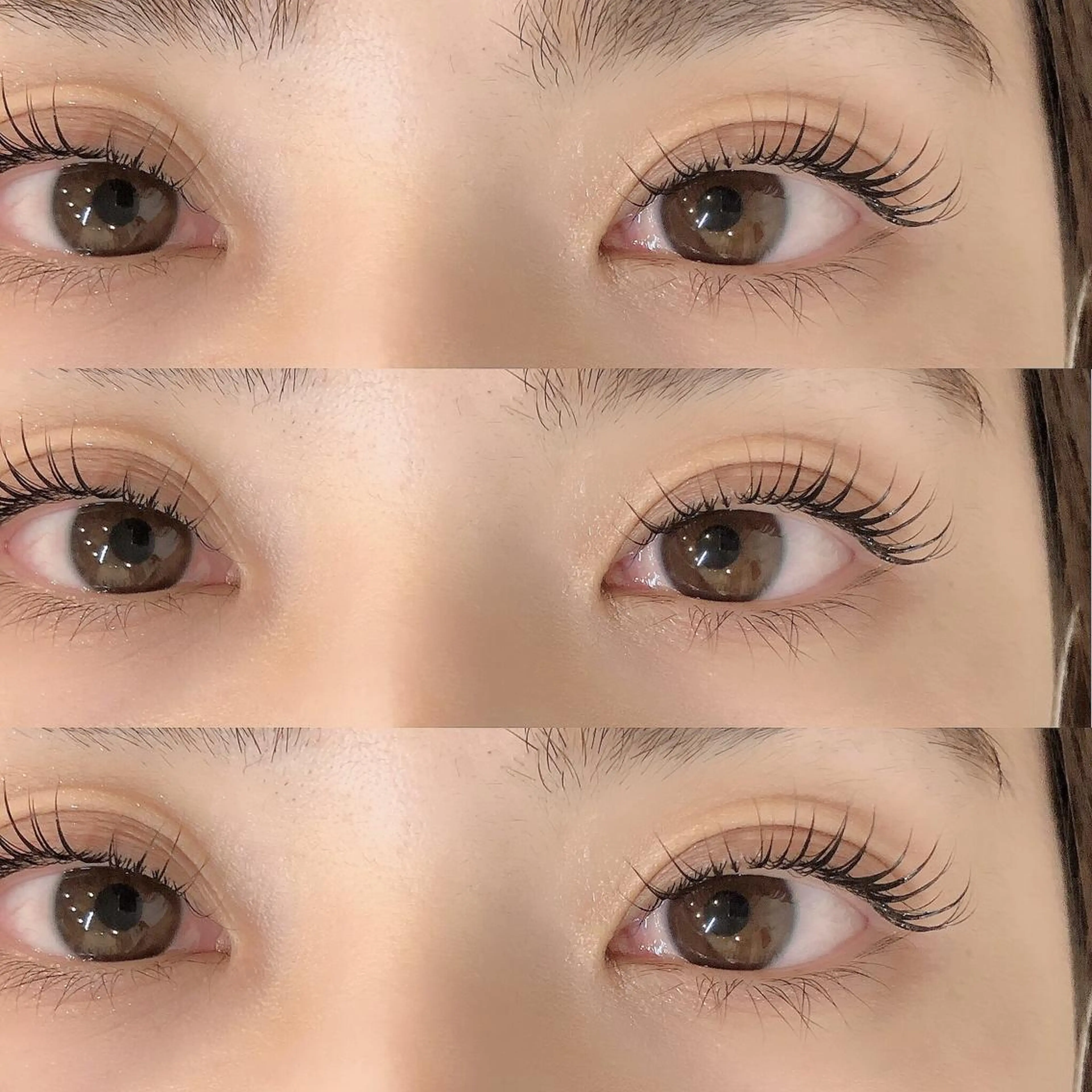 マツエク・マツパ ナチュラル パリジェンヌラッシュリフト まつげパーマ 下まつげエクステ 一重×まつ毛パーマ Riho/博多/ まつげパーマ/LEDのマツエク・マツパデザイン