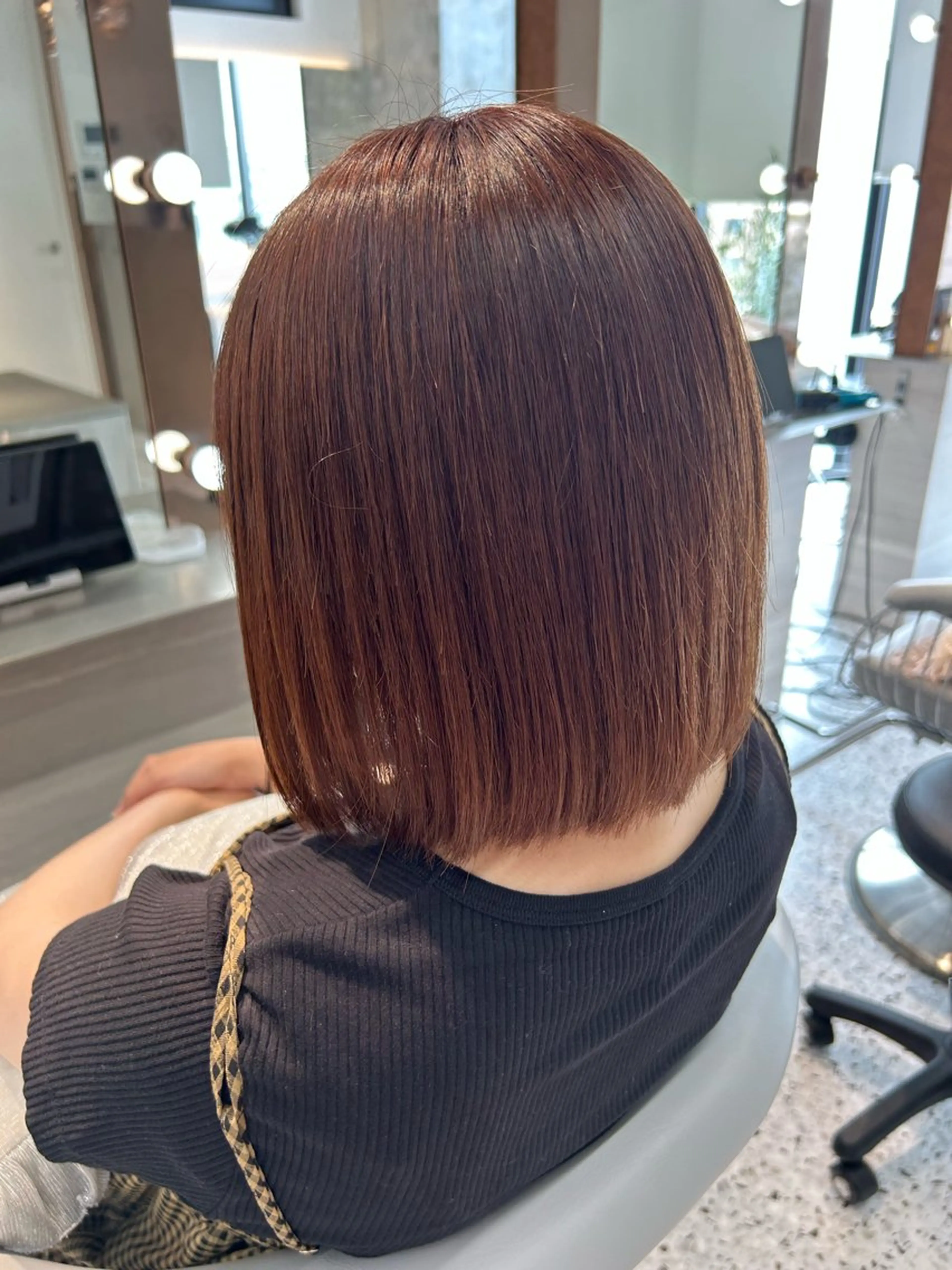 【⛄️12月限定⛄️】カット＋柔らか縮毛矯正＋クイックトリートメントの写真