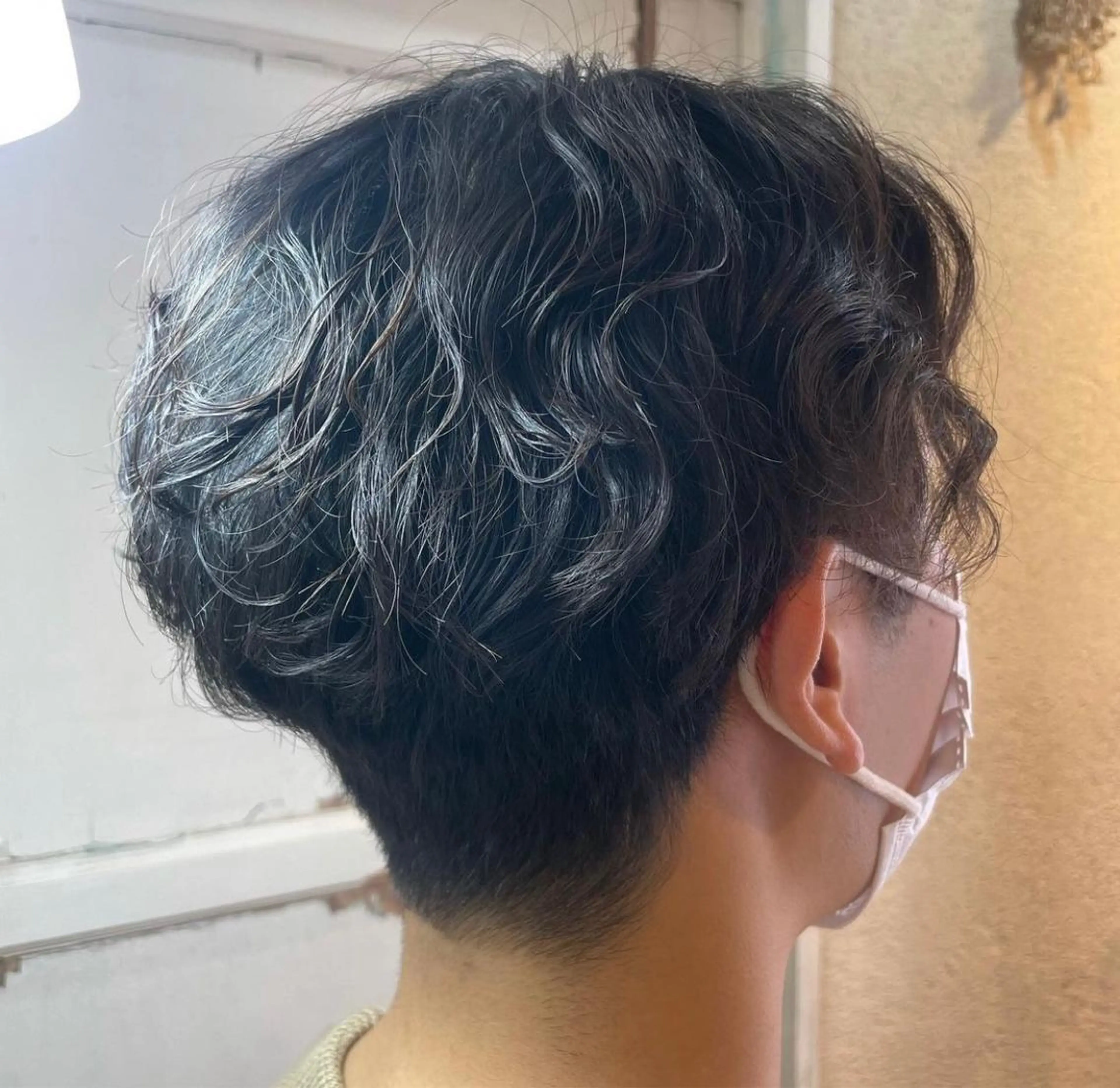 ショート メンズ メンズパーマ メンズツイストパーマ 似合わせカット ツイストパーマ カット 髪質改善ヘアケア 艶髪特化/上田のヘアスタイル