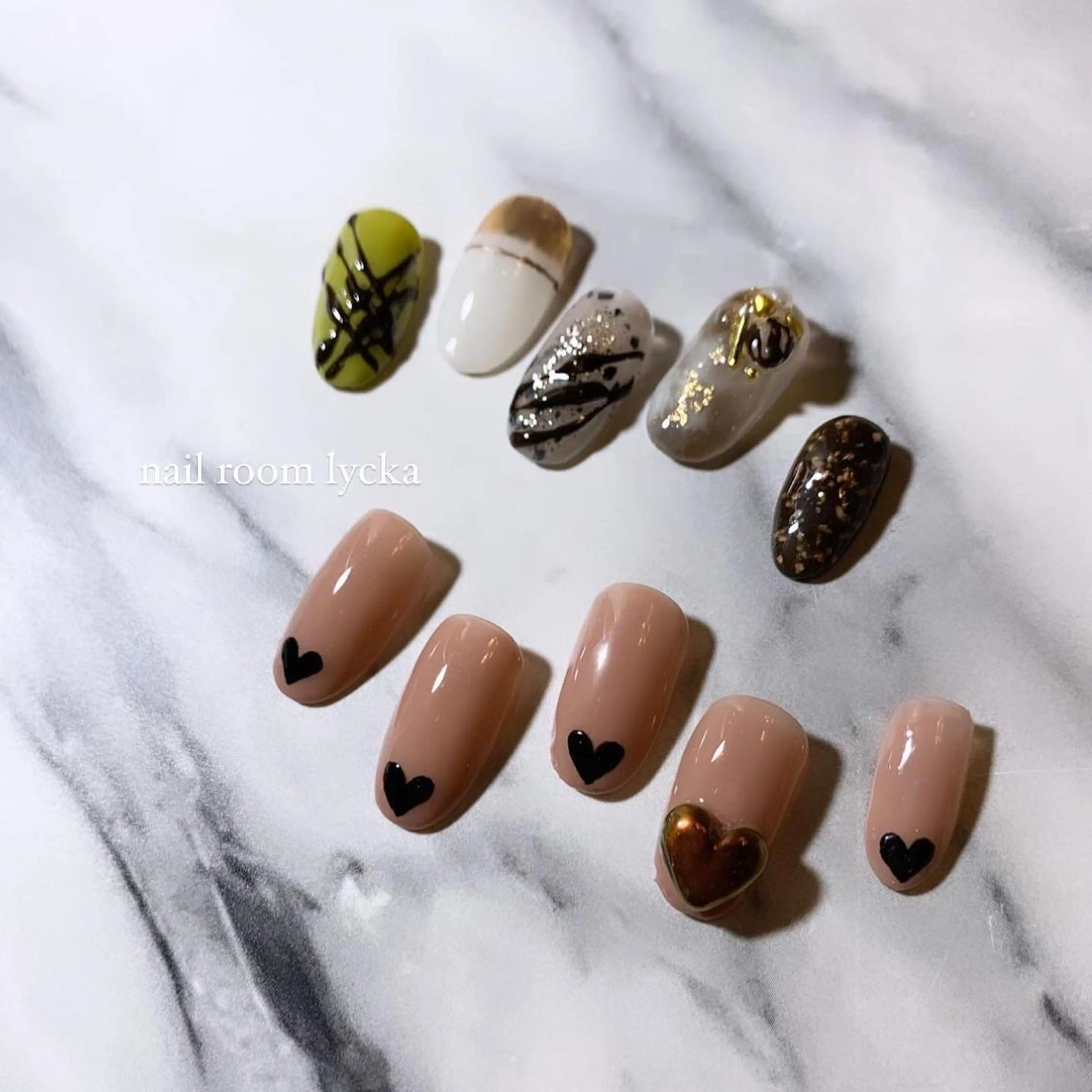 ネイル ﾈｲﾙﾙｰﾑﾘｯｶ 𝐦𝐚𝐲𝐮のネイルデザイン