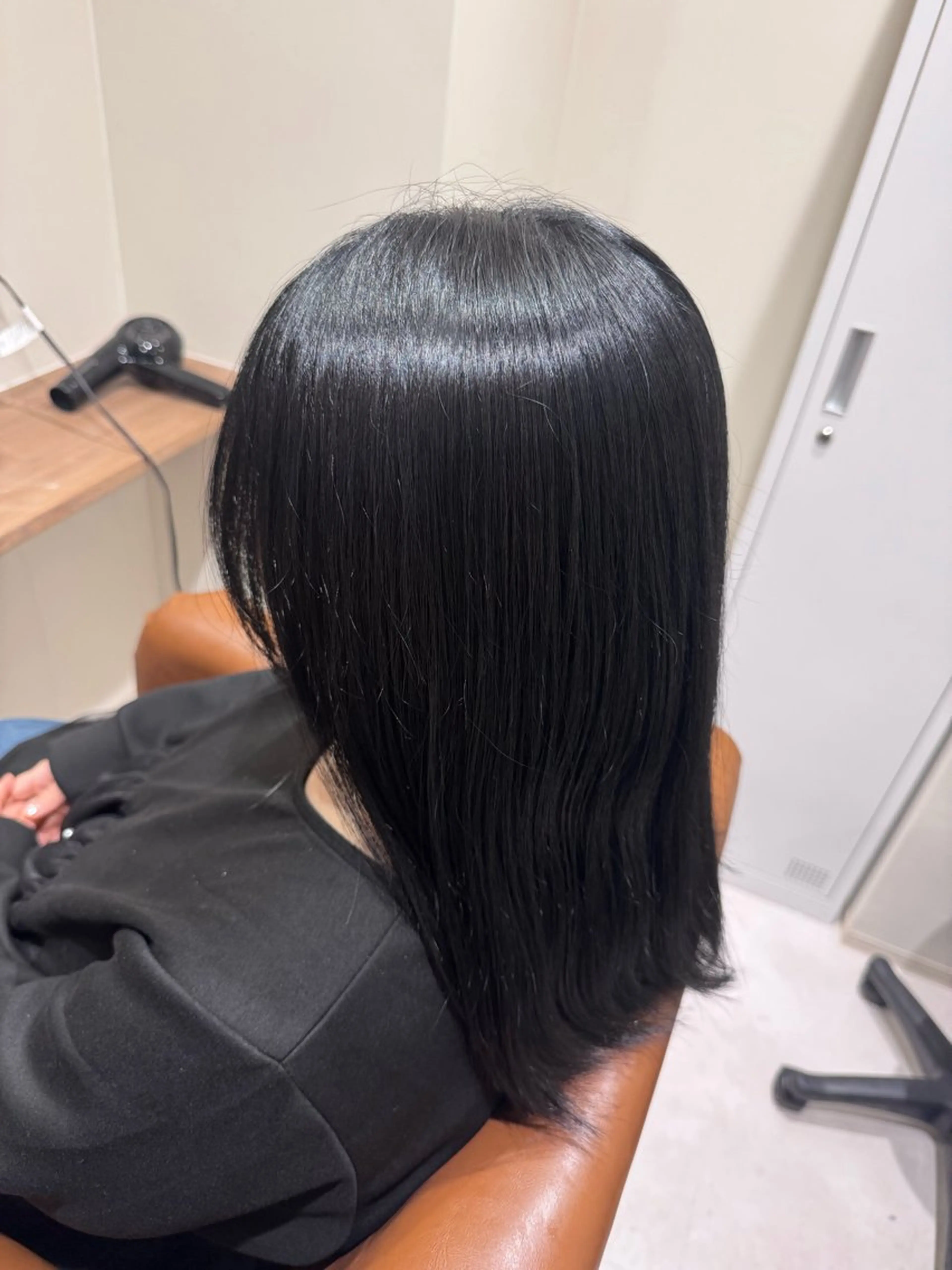 ミディアム カラー ヘアカラー トリートメント 松島 hairのヘアスタイル