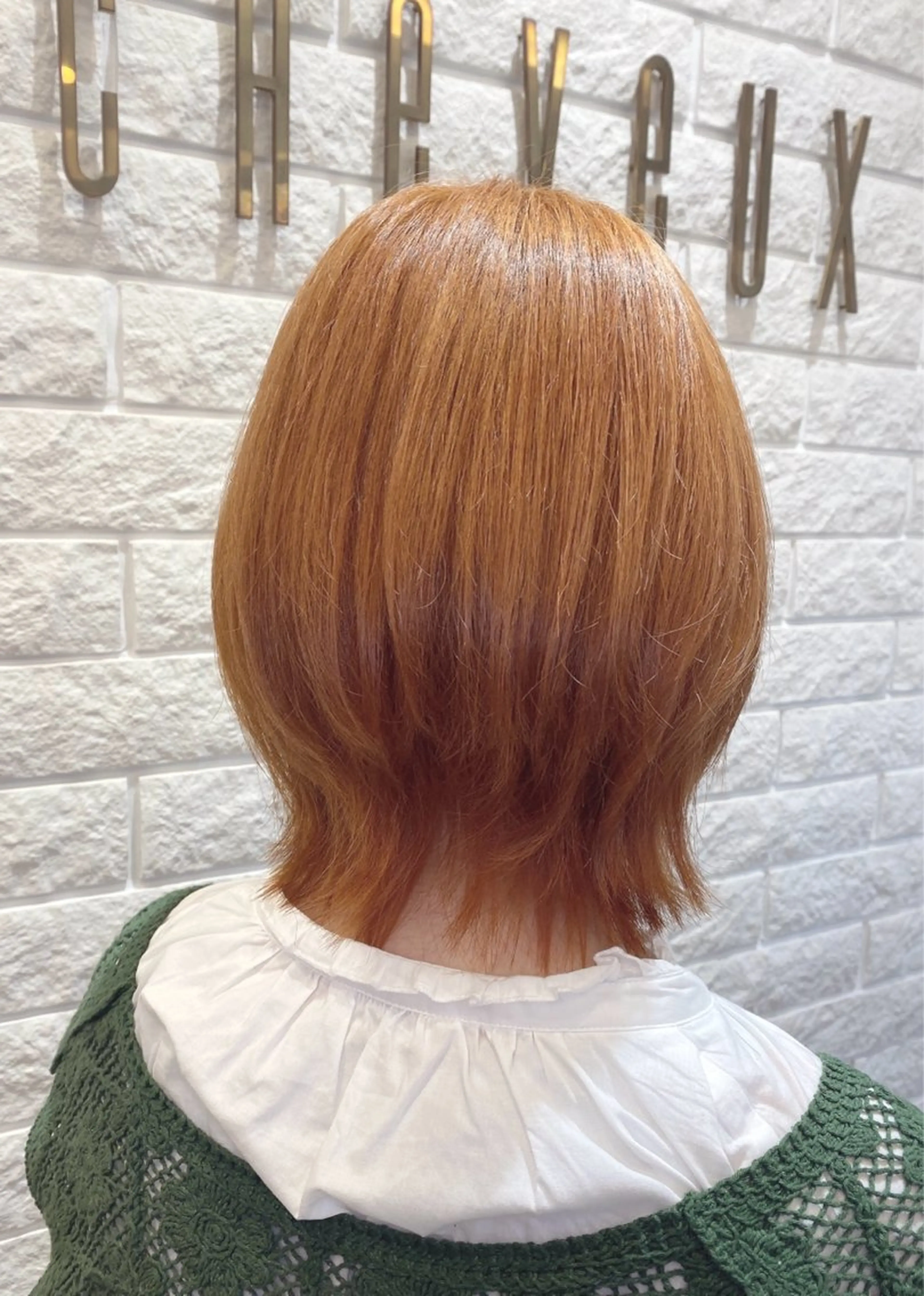 ミディアム カラー カット ヘアカラー 透明感カラー 大貫怜司のヘアスタイル