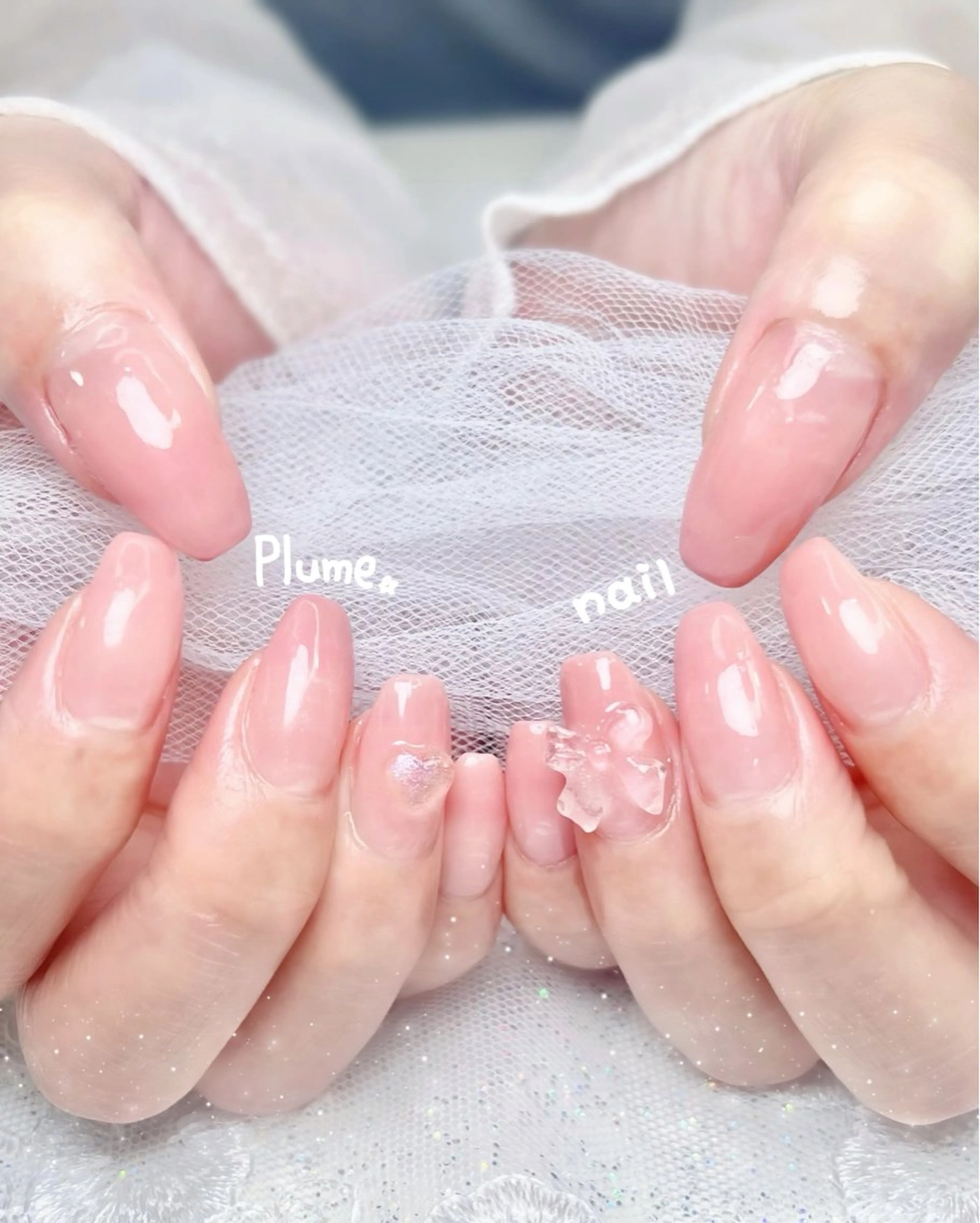 ネイル ハンドネイル plume nail ☆韓国ネイルのネイルデザイン