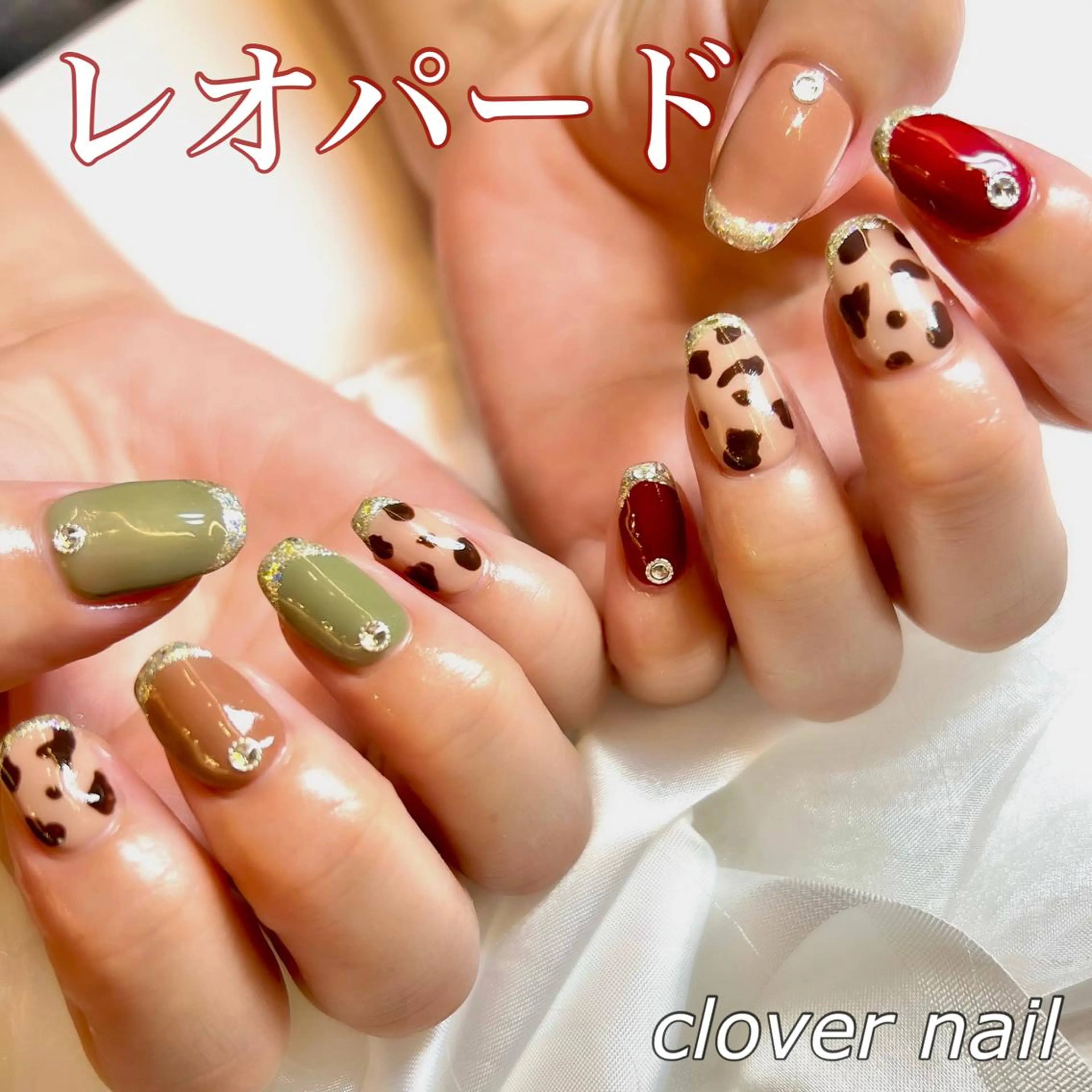 ネイル ハンドネイル clover nailのネイルデザイン