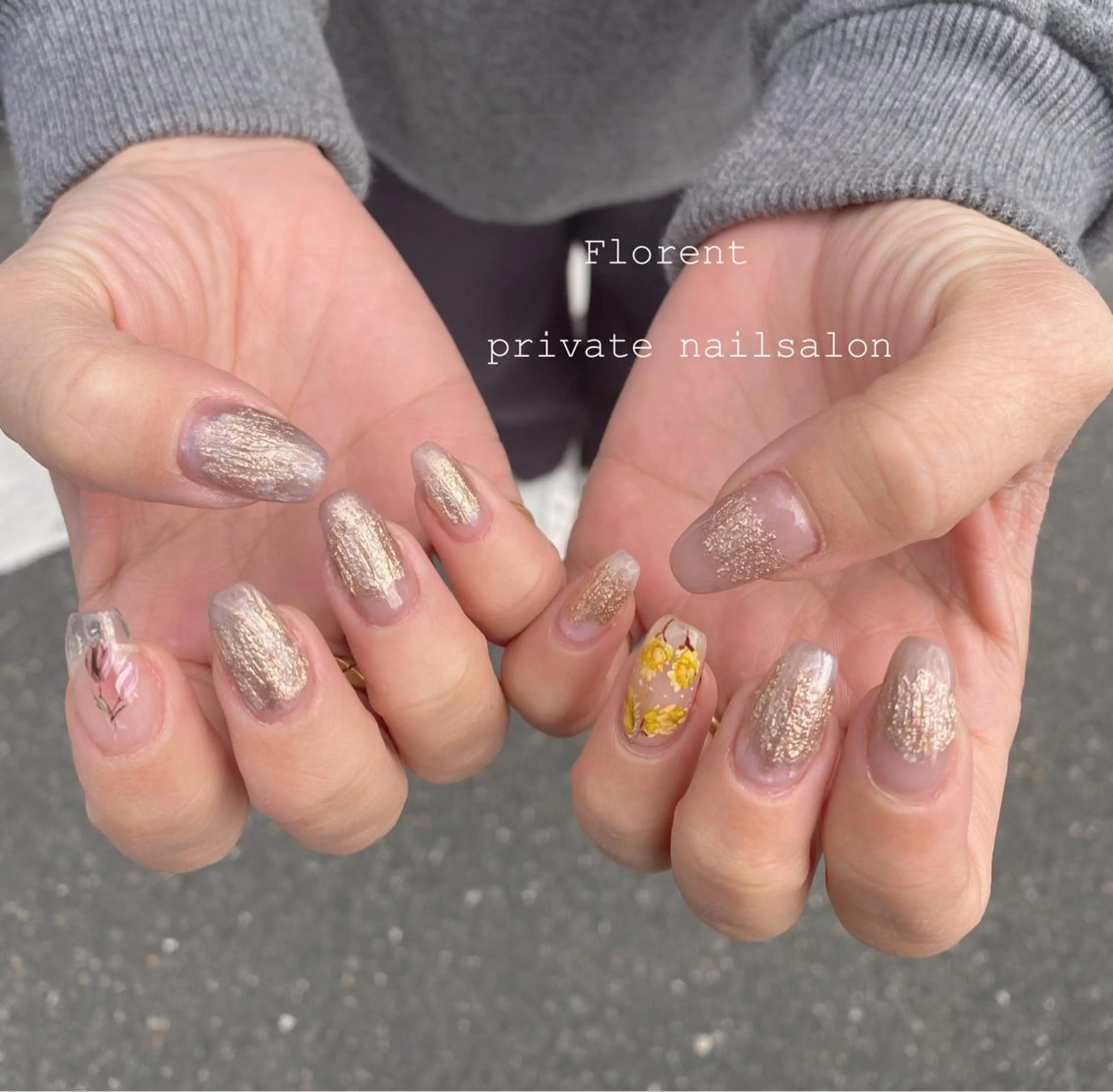 ネイル ハンドネイル florent nailのネイルデザイン