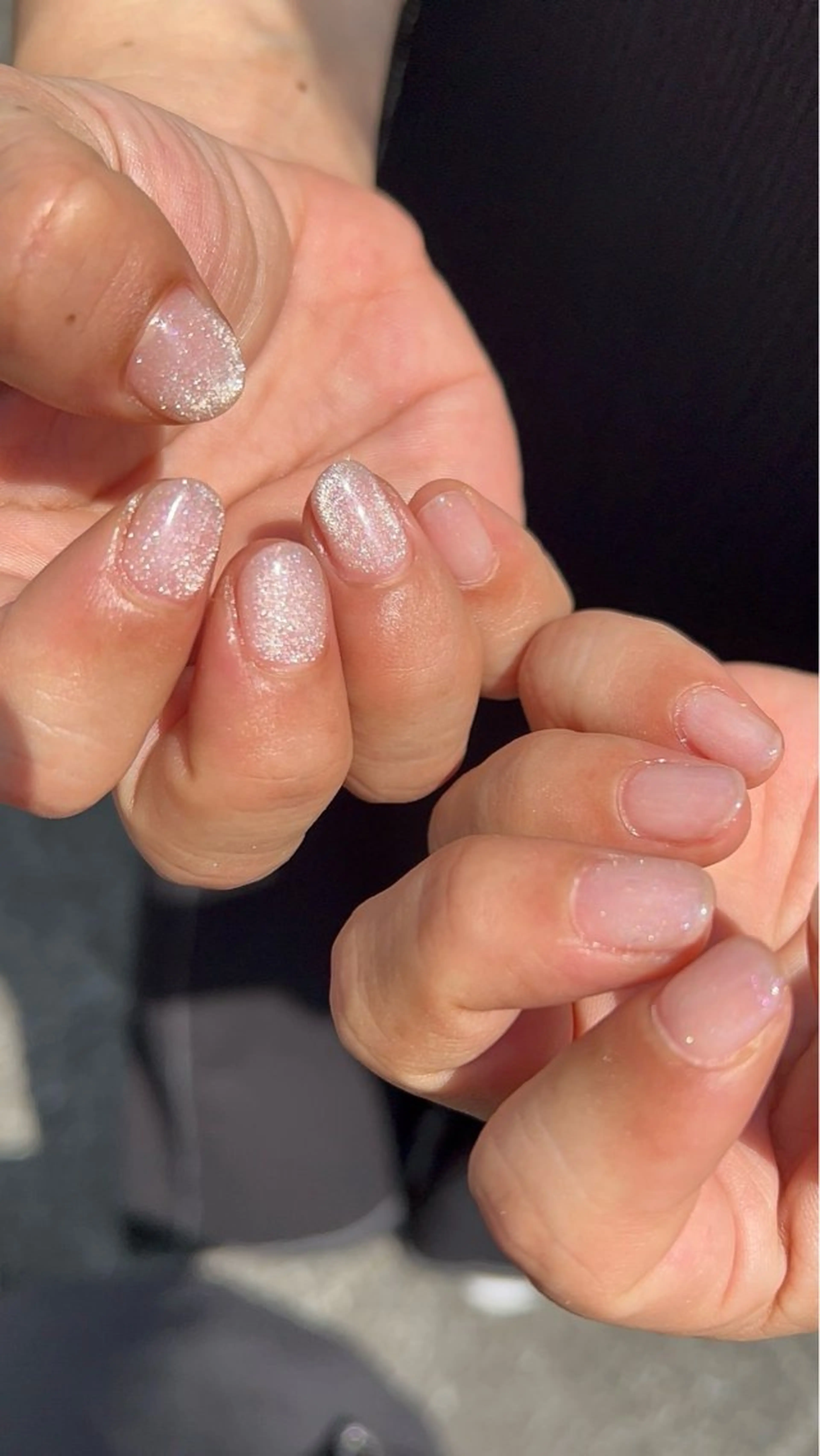 ネイル クリアネイル マグネットネイル C BEAUTY／ KAEDEのネイルデザイン