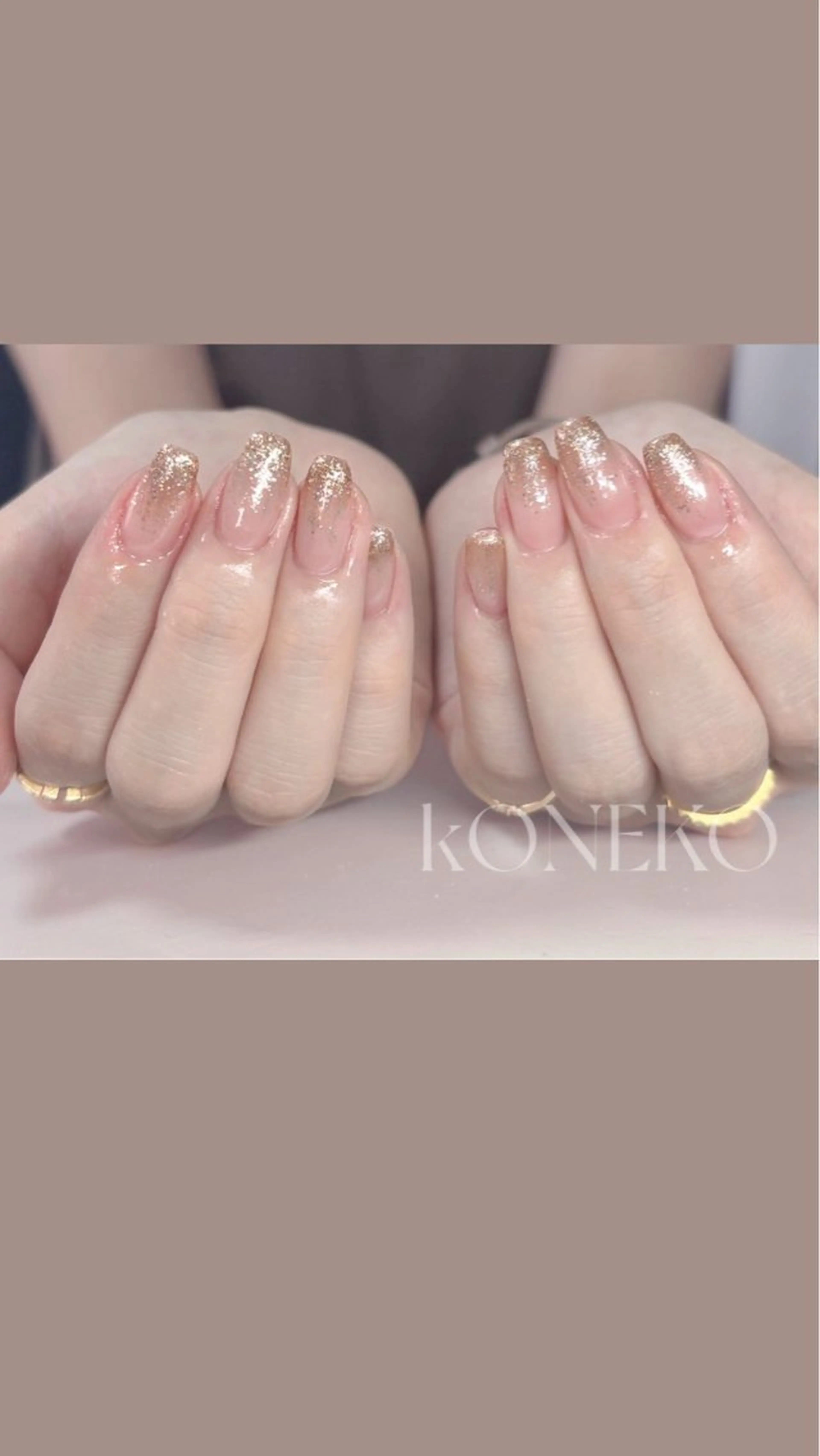 ネイル ハンドネイル コネコネイルサロン モデル用のネイルデザイン