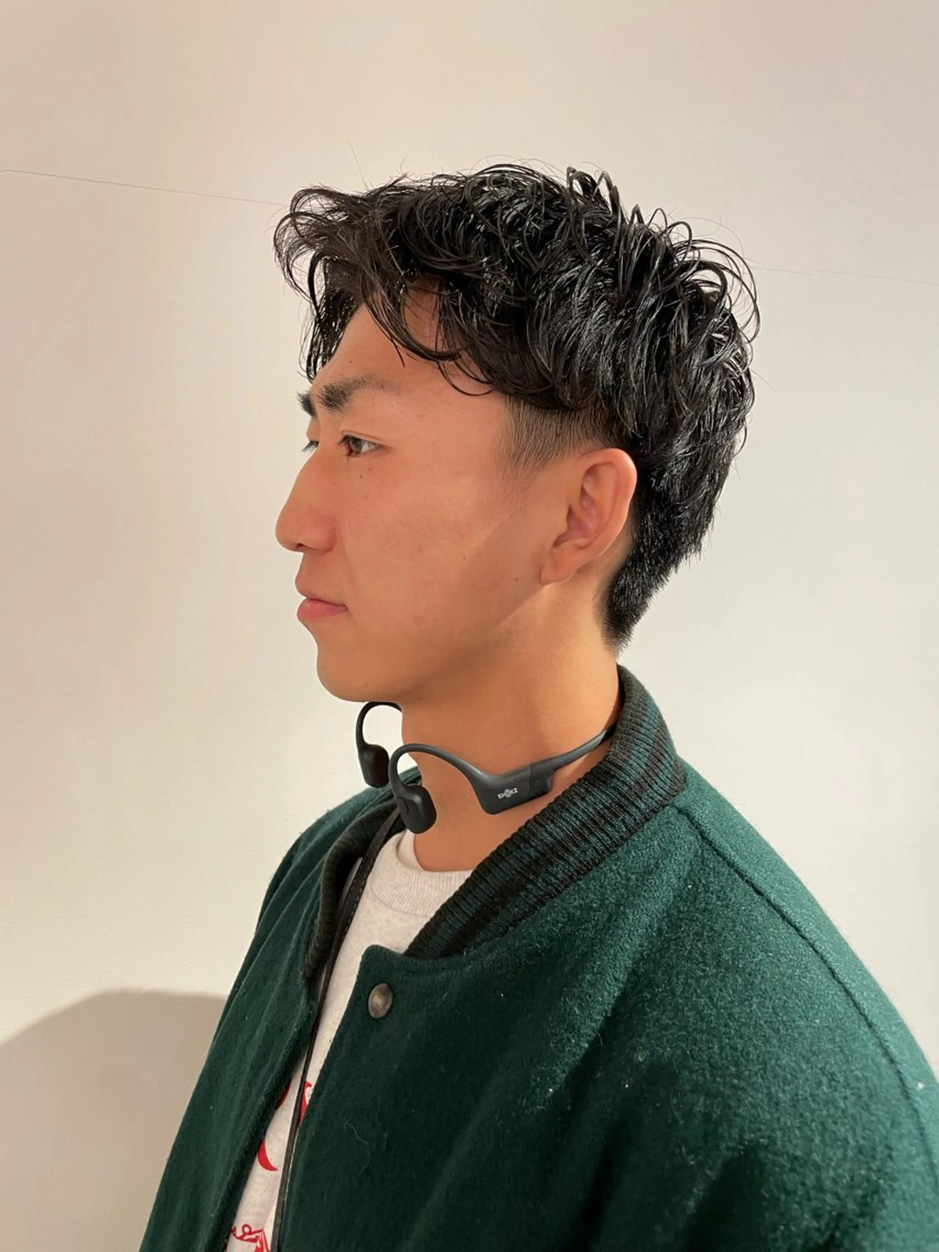 パーマ メンズ ヘッドスパ/カラー 葉月のヘアスタイル