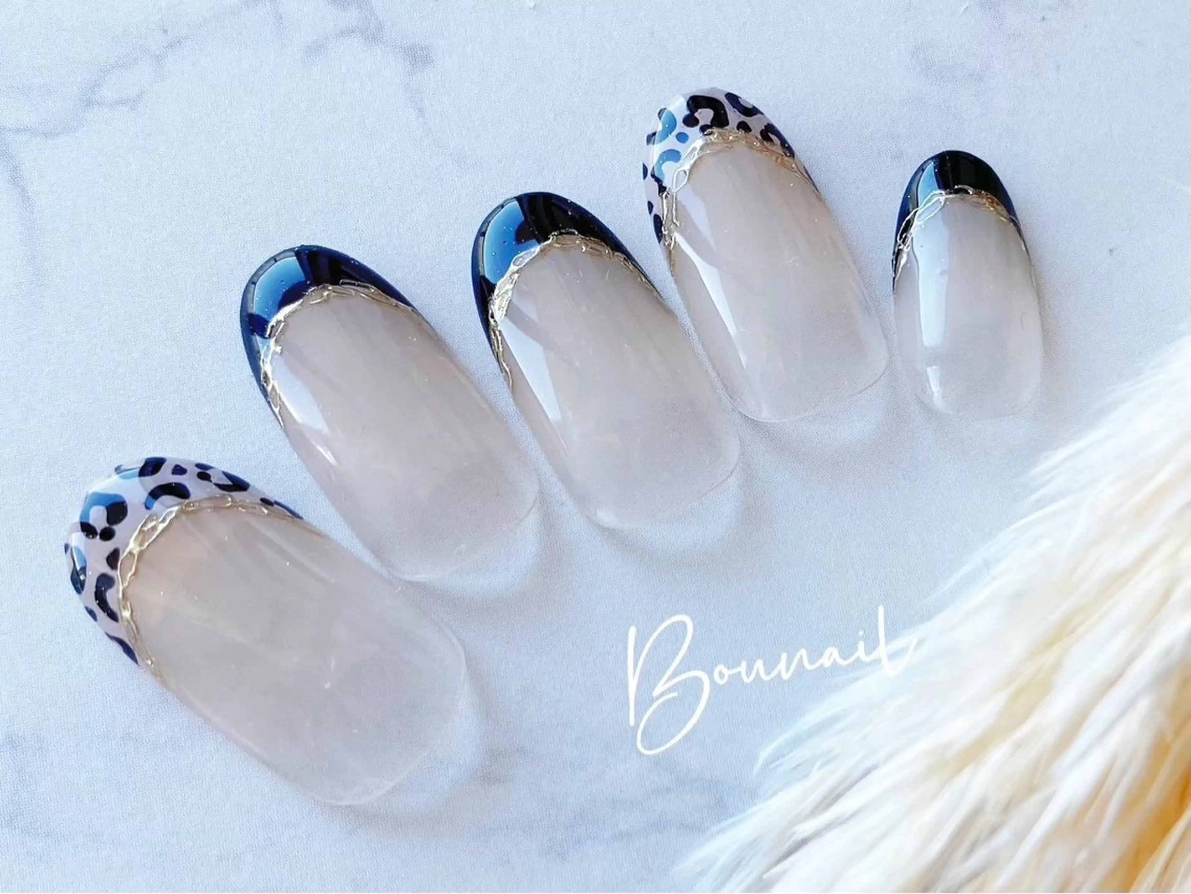 セミロング フットネイル ネイル＆アイラッシュ ボネール Bounail 田町・三田店所属・Okochi 💅🏻✨のネイルデザイン