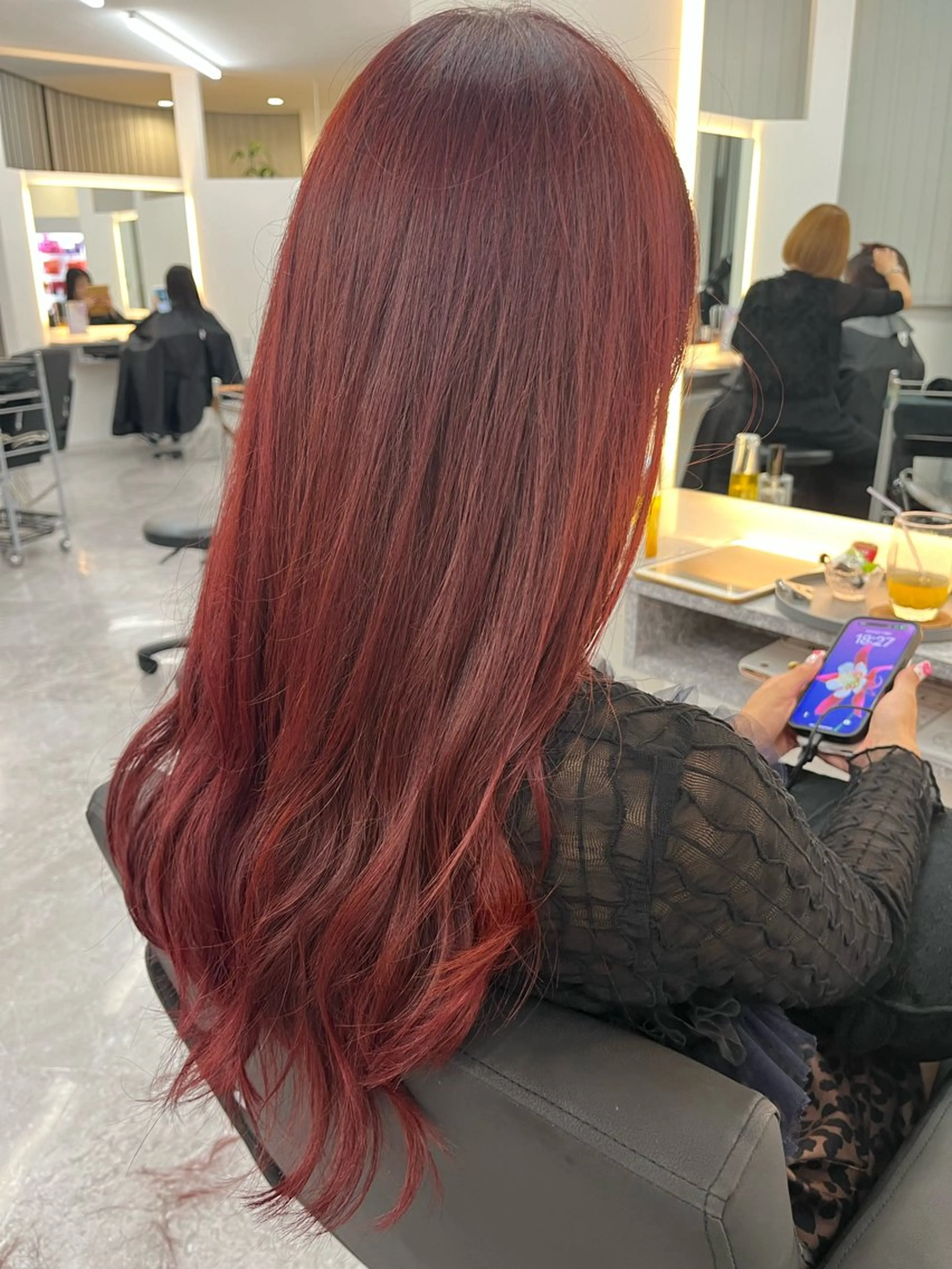 ロング 骨格/顔型/パーソナ ルカラー診断/中野のヘアスタイル