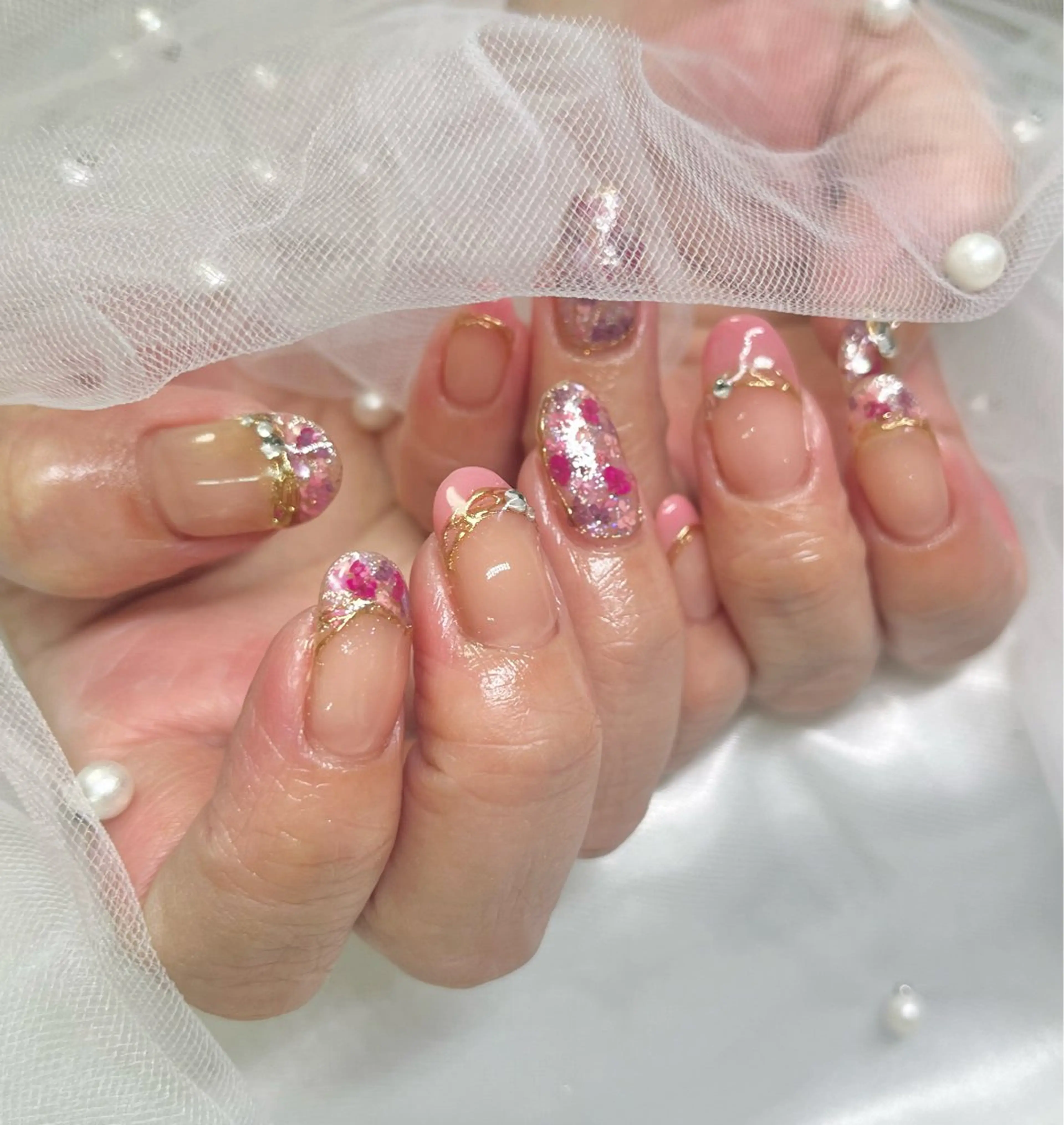 ネイル ハンドネイル 🏠自宅 サロン💅natsuのネイルデザイン