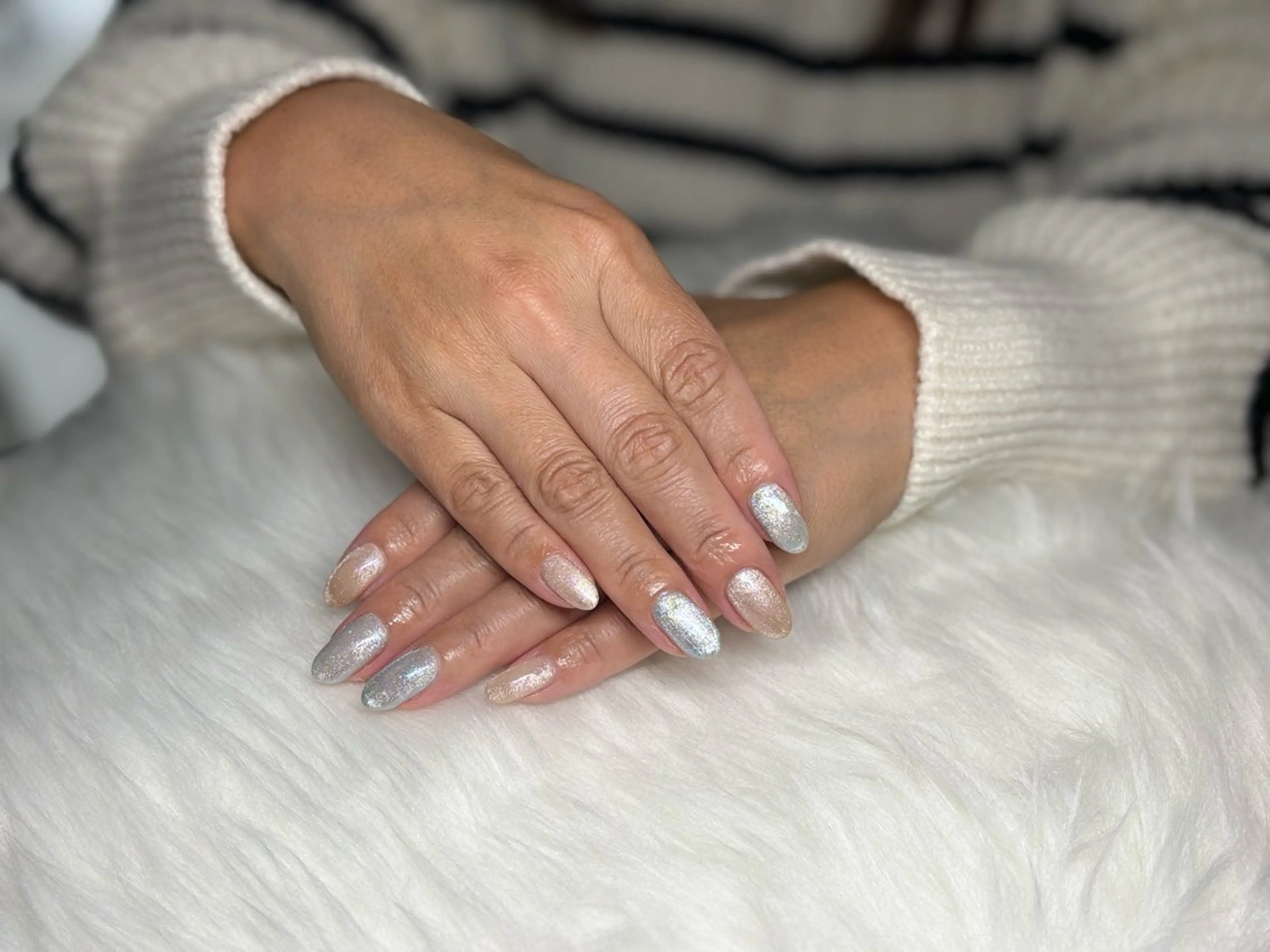 ジェルネイル ※オフあり マグネットの写真