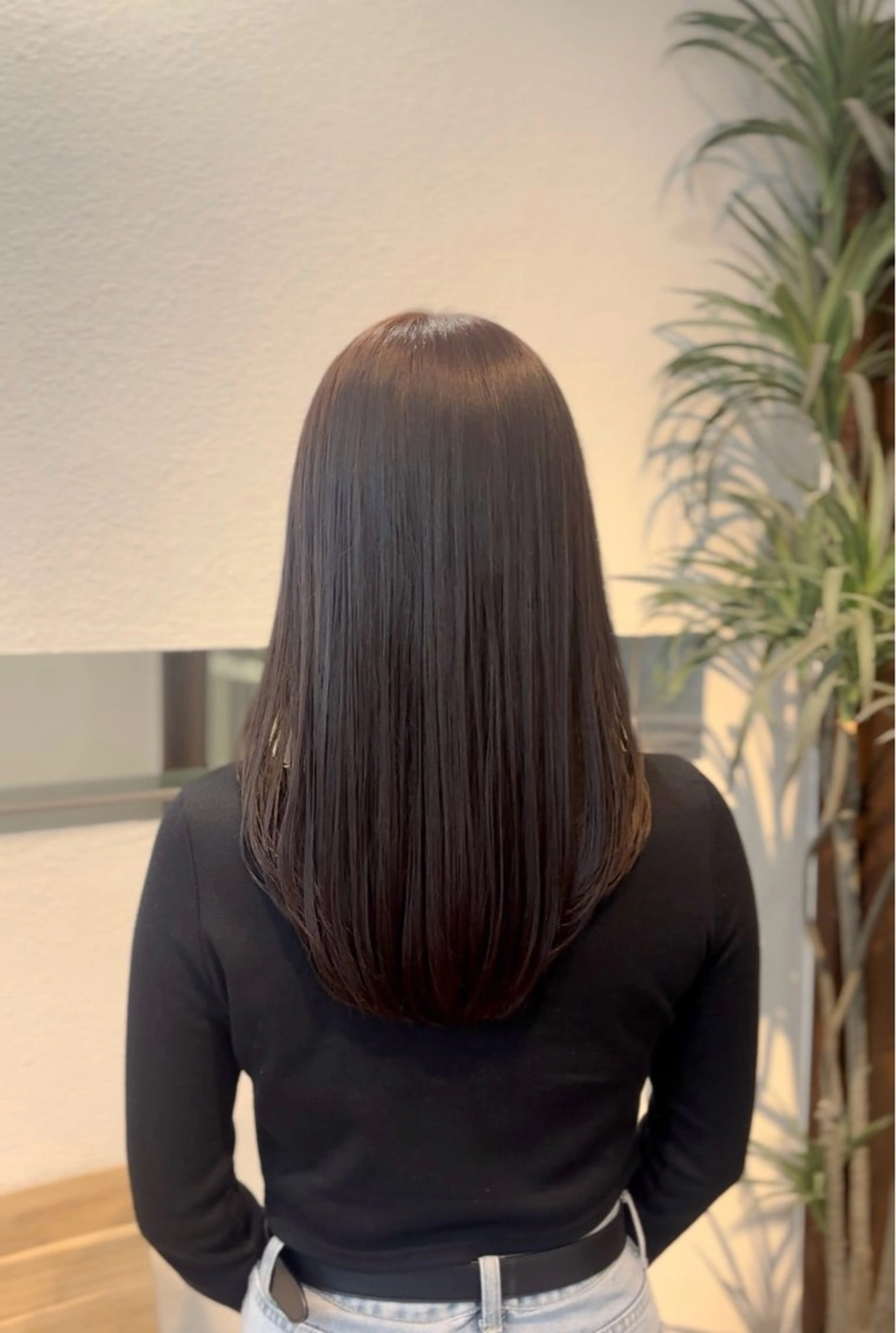 ロング カット ヘアカラー トリートメント HONOKA /透明感カラーのヘアスタイル