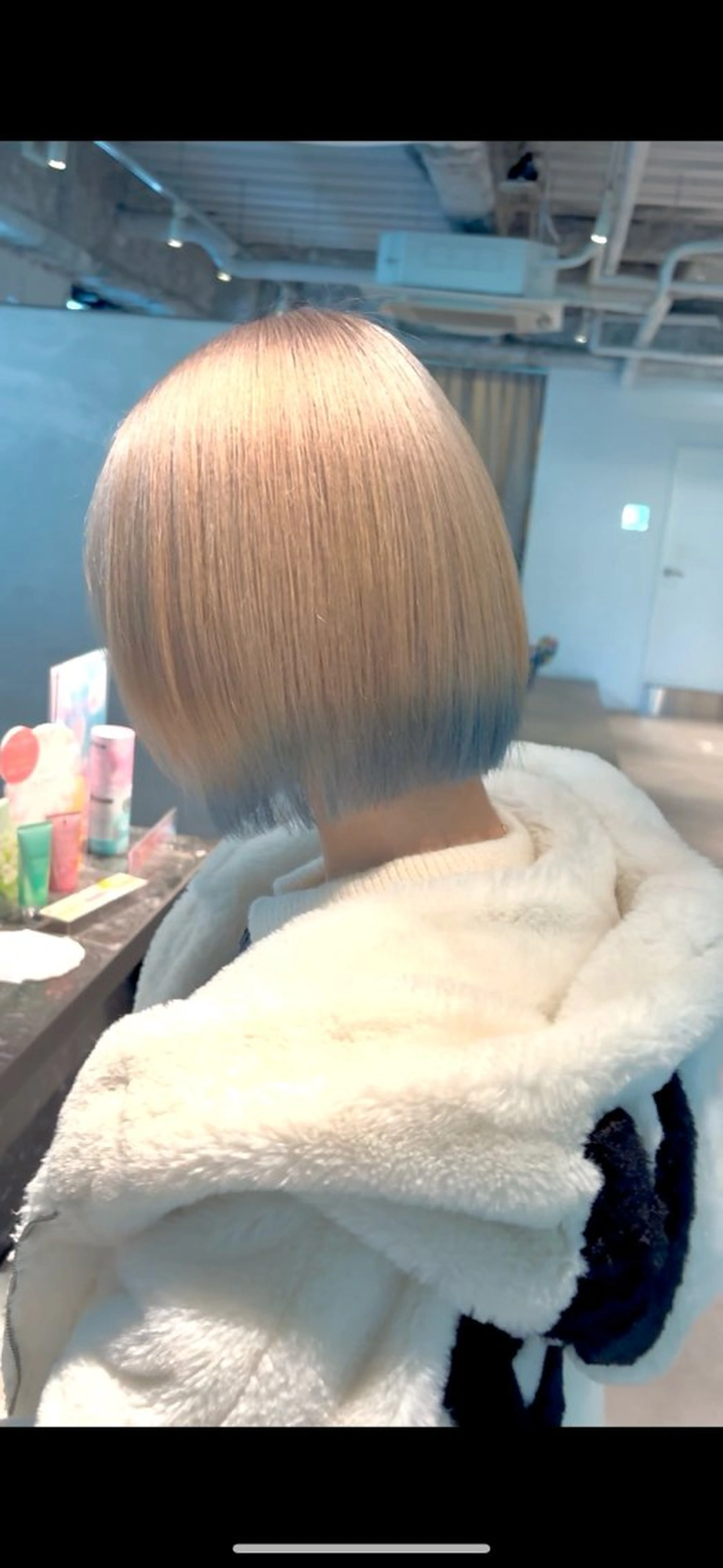 ショート カラー ヘアカラー トリートメント CHERIM ❤️🔥新家光葉のヘアスタイル