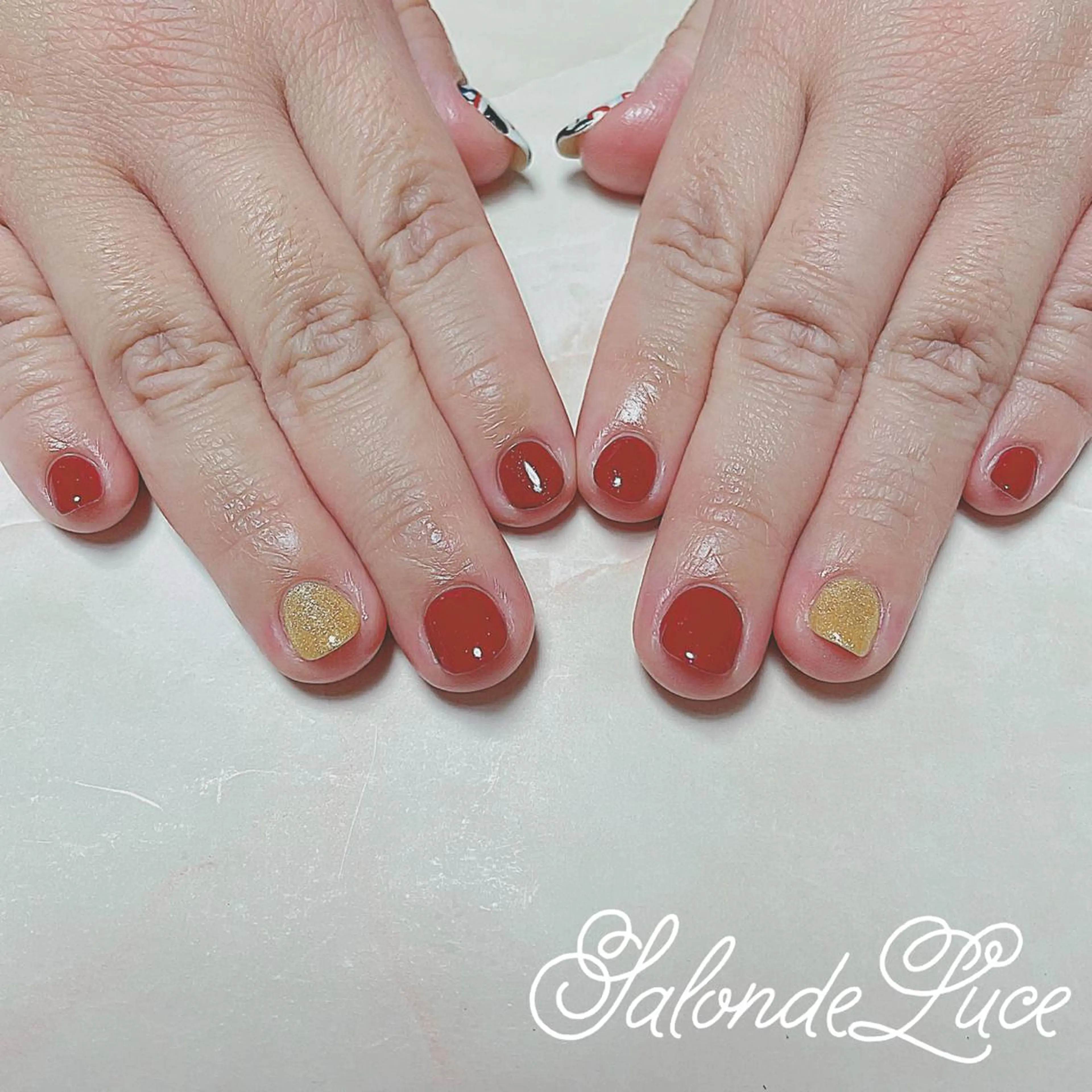 ネイル ワンカラーネイル Salon de Luceのネイルデザイン