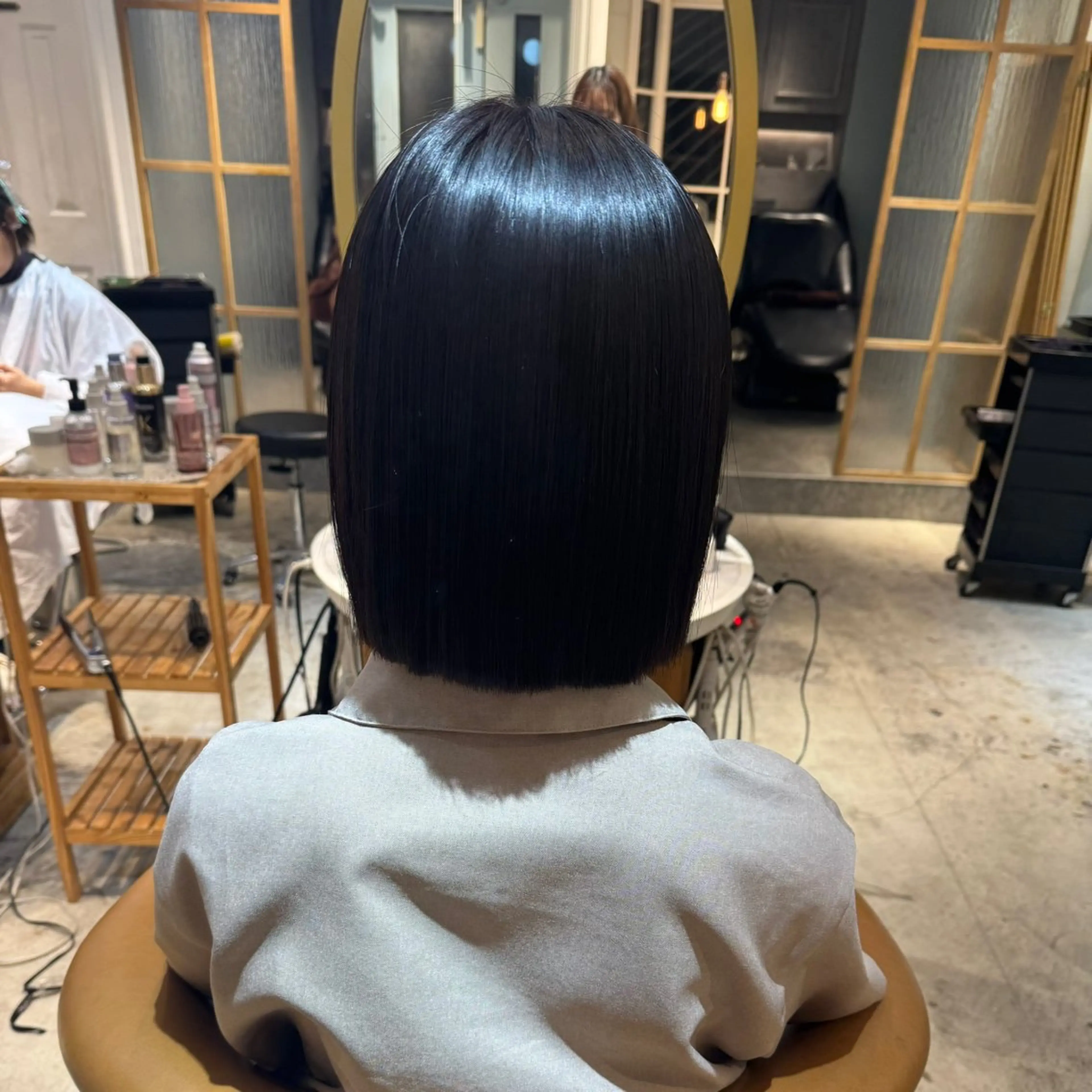 ミディアム 髪質改善 縮毛矯正 髪質改善/ボブ /韓国/erikoのヘアスタイル