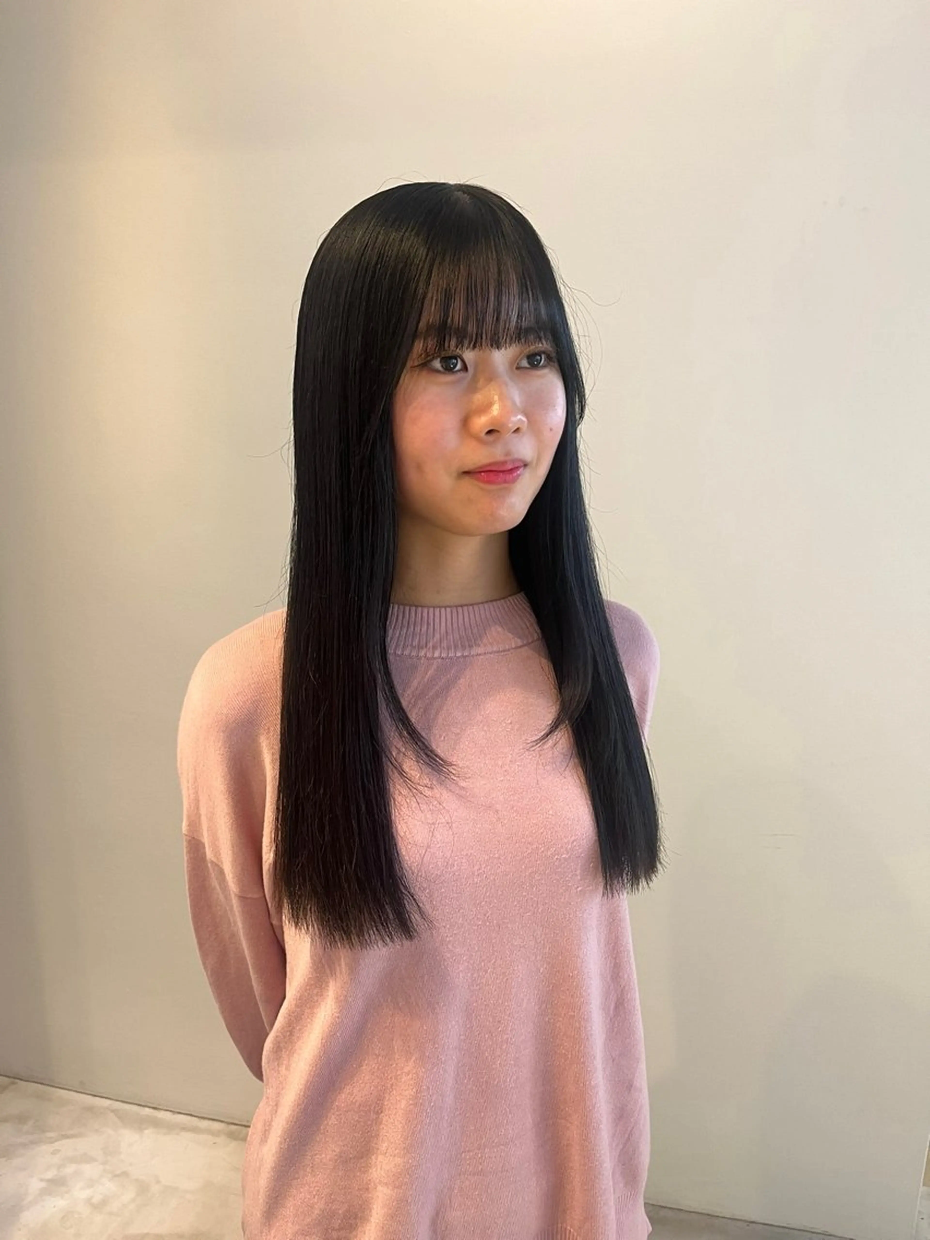 ロング ALLYS 渋谷店所属・最高級の艶のある カラーmei🎨のヘアスタイル