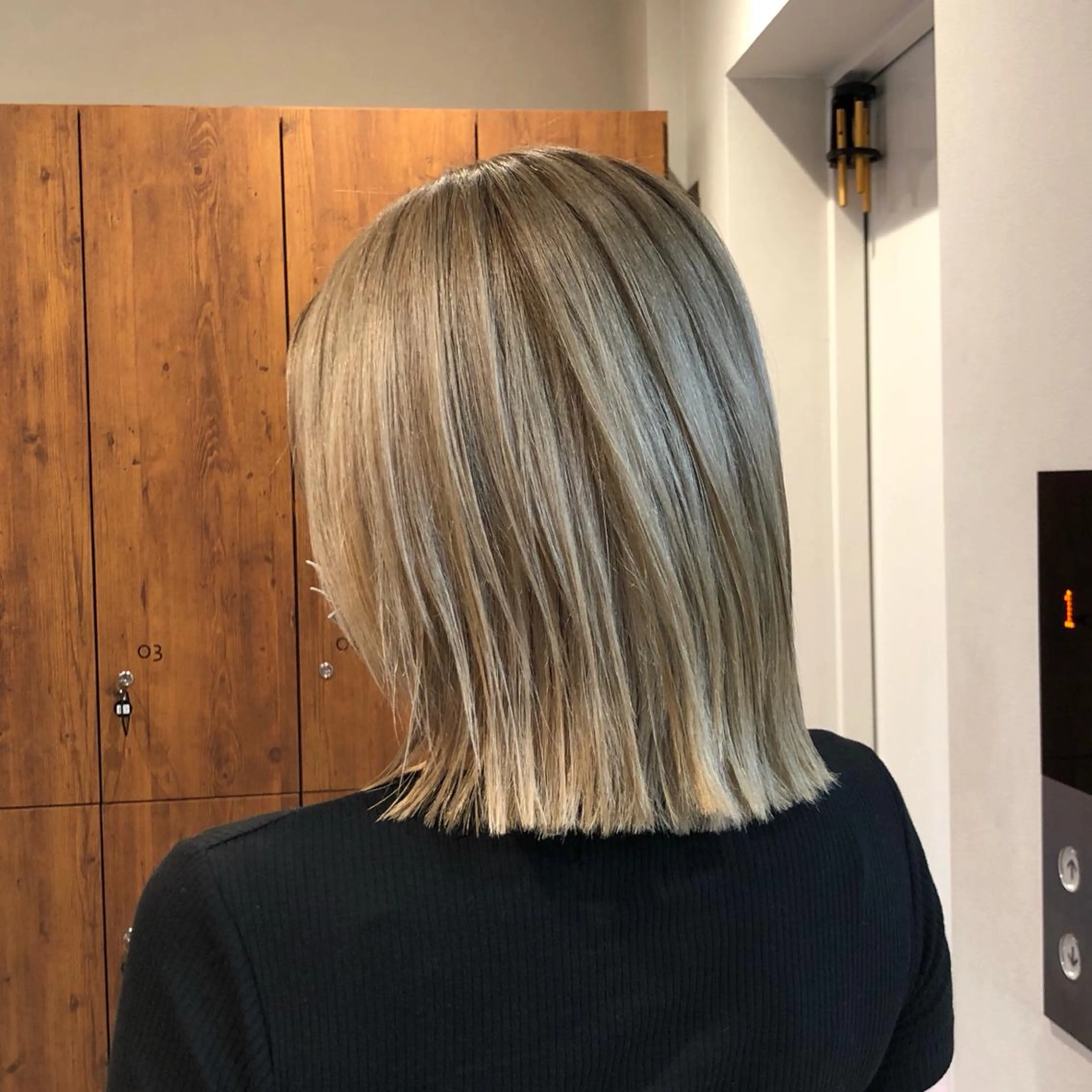 ミディアム カラー レイヤー,ボブ / 彩未のヘアスタイル