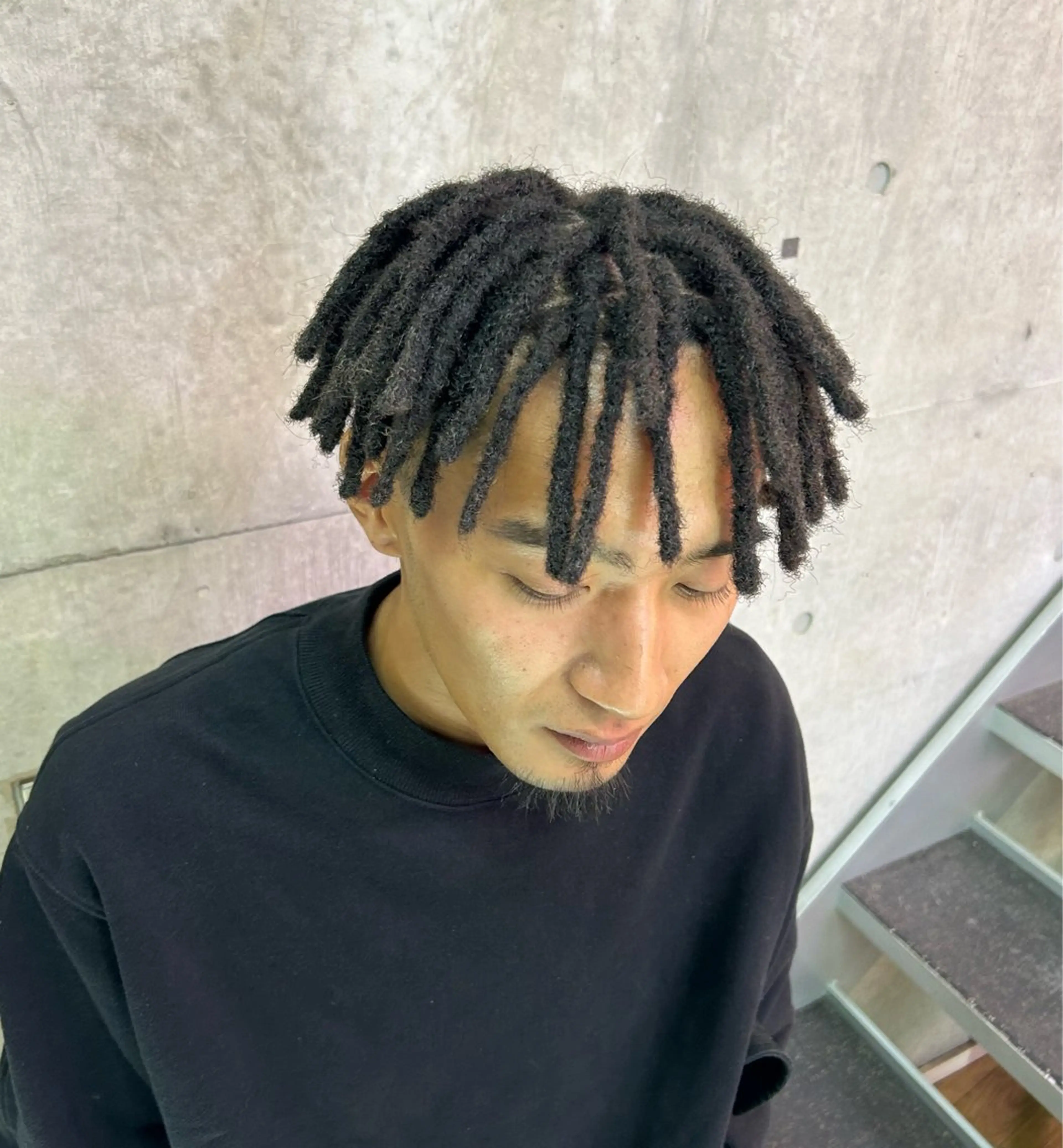 ヘアアレンジ メンズ エクステ HARURU🪮✨ ブレイズ海外ヘアのヘアスタイル