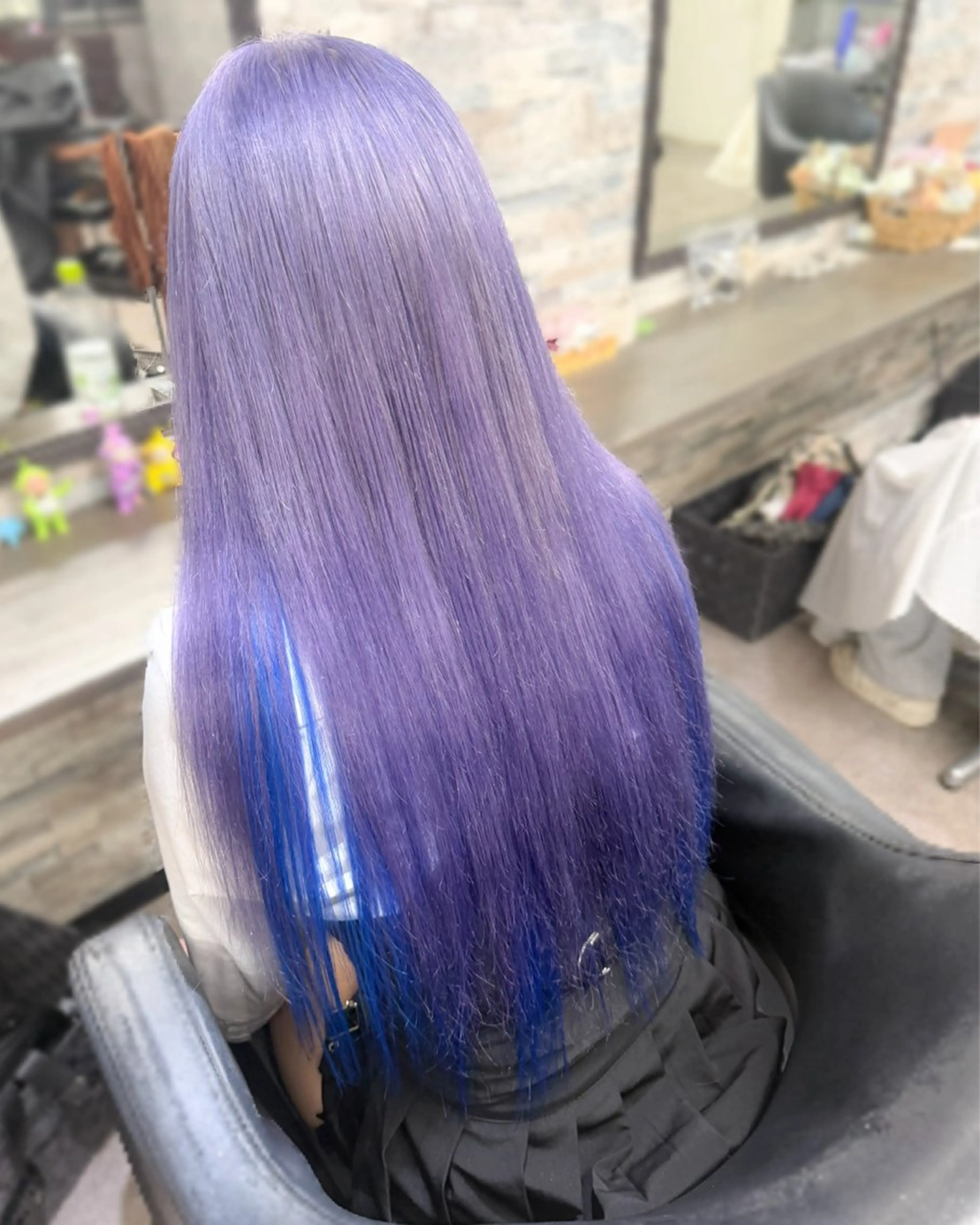 ロング カラー カット ヘアカラー トリートメント エクステ ハイトーンエクステ 🎩カズキ🎩のヘアスタイル