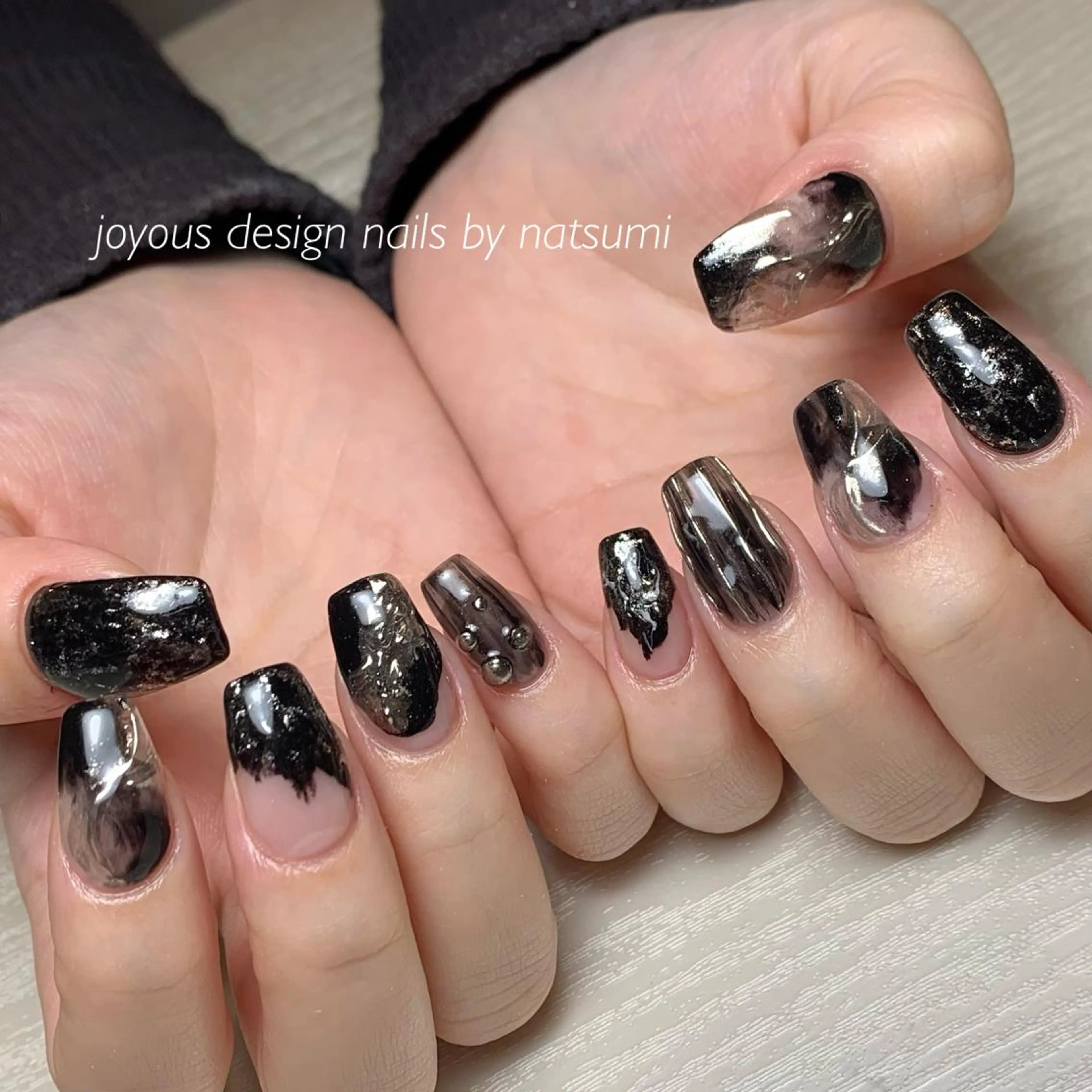 ネイル 持ち込み ハンドネイル jdn natsumiのネイルデザイン