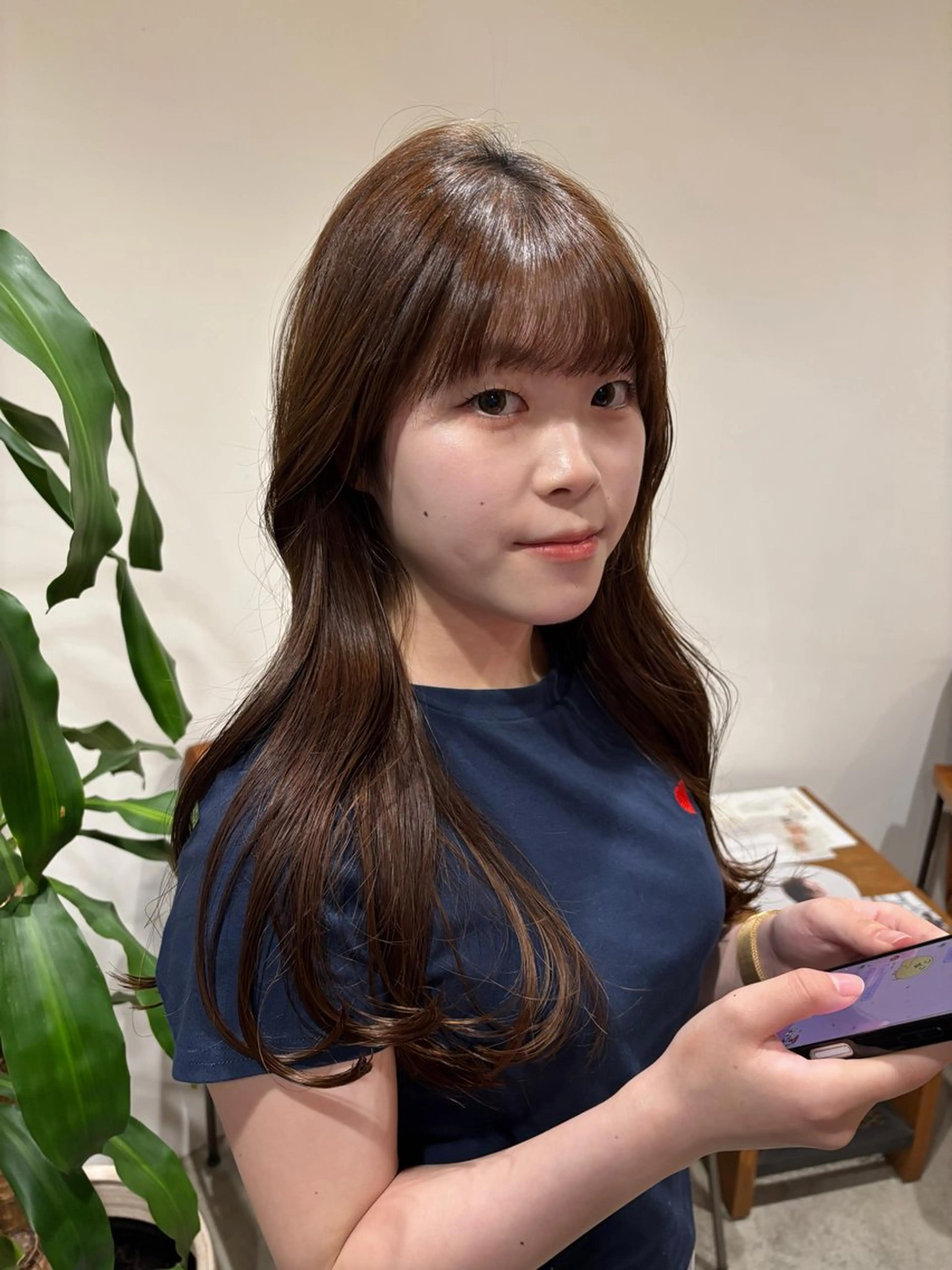 ロング ロング カット 梅田美容室/カット /Maoのヘアスタイル