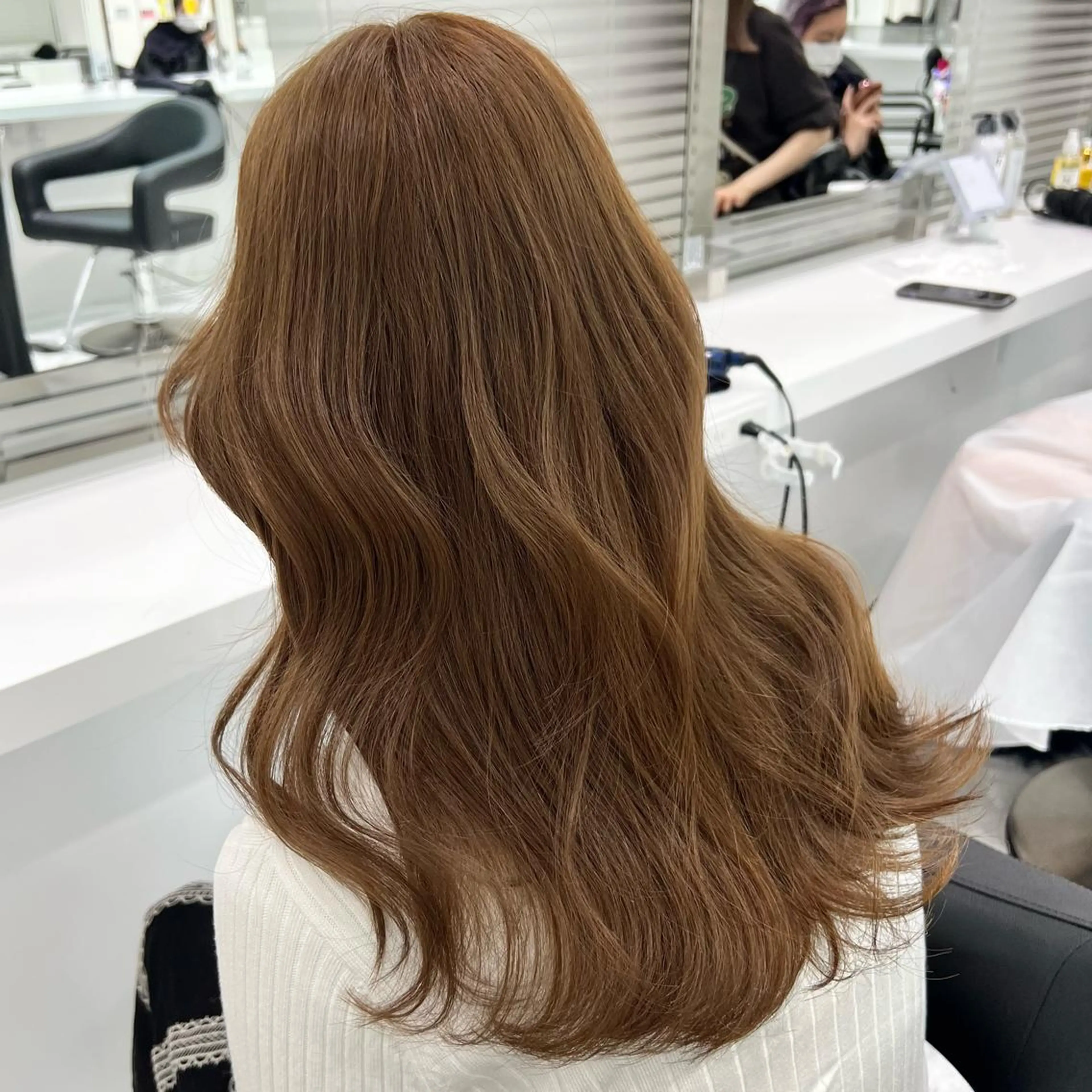 ロング レイヤーカット ✨池袋で1番キレイな ボブ✂️ケンボーのヘアスタイル