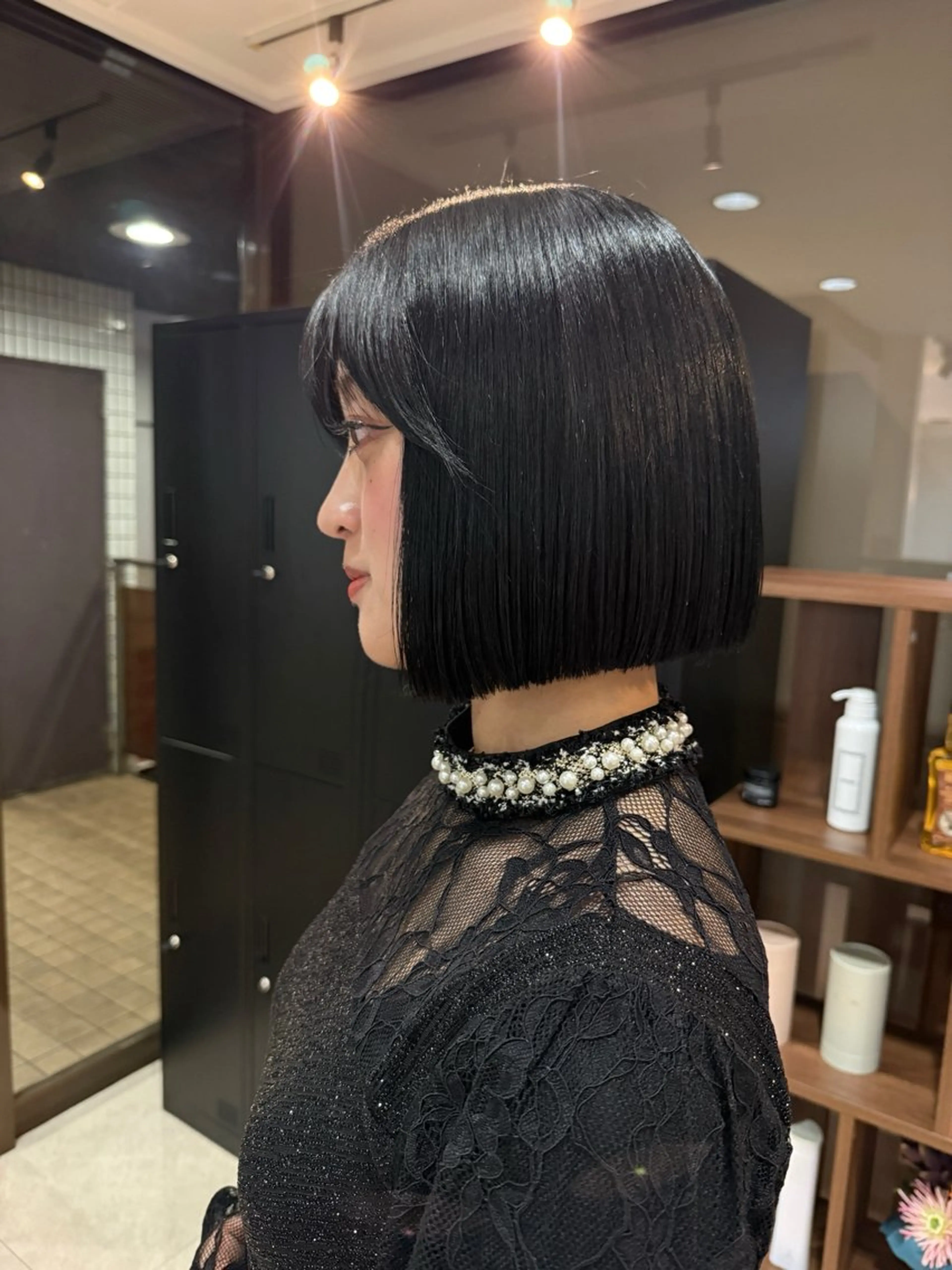 ショート ボブ カット トリートメント SHICUNEアサミ /ショート/メンズのヘアスタイル