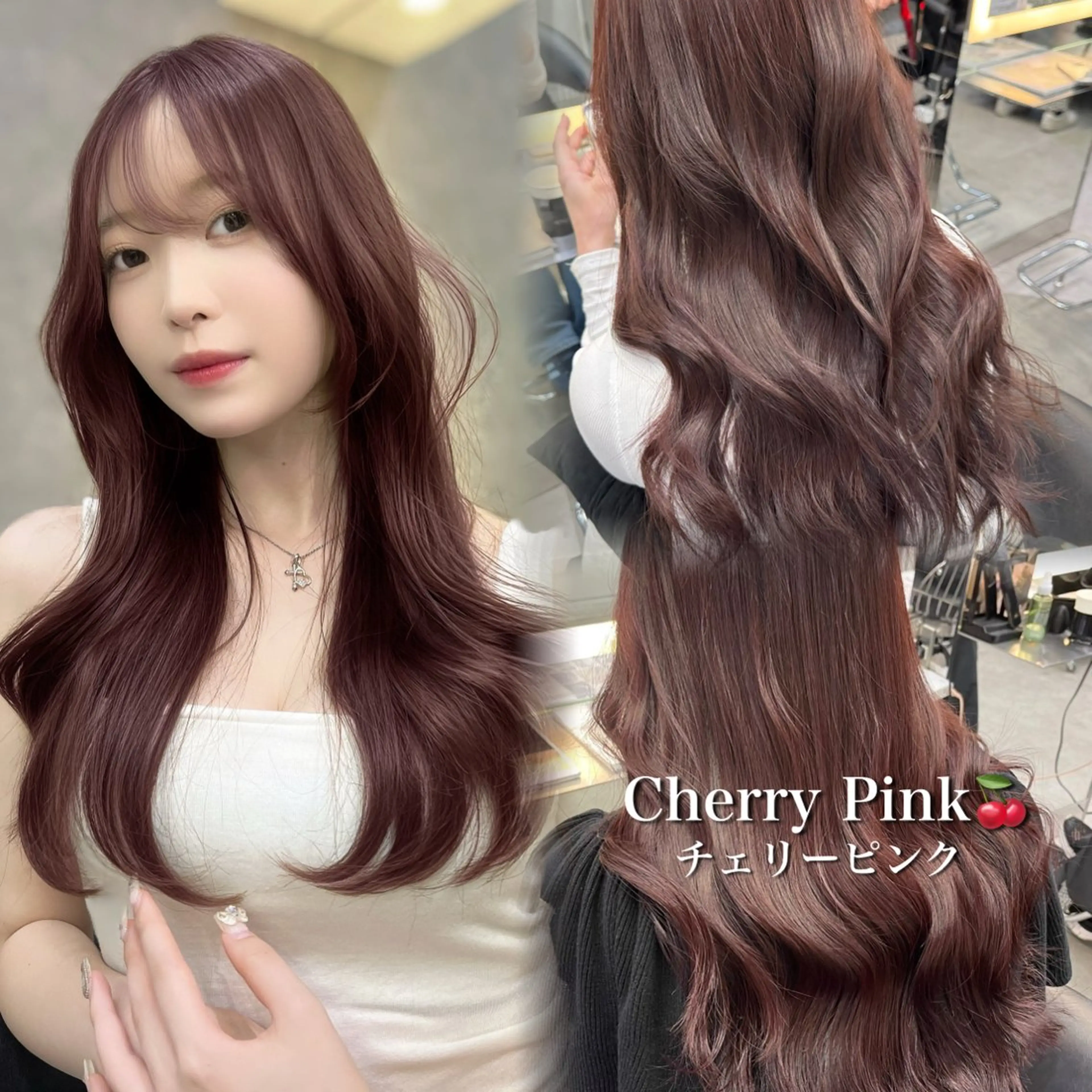 ロング カット ヘアカラー トリートメント 池袋/韓国/レイヤー 髪質改善/村上けいとのヘアスタイル