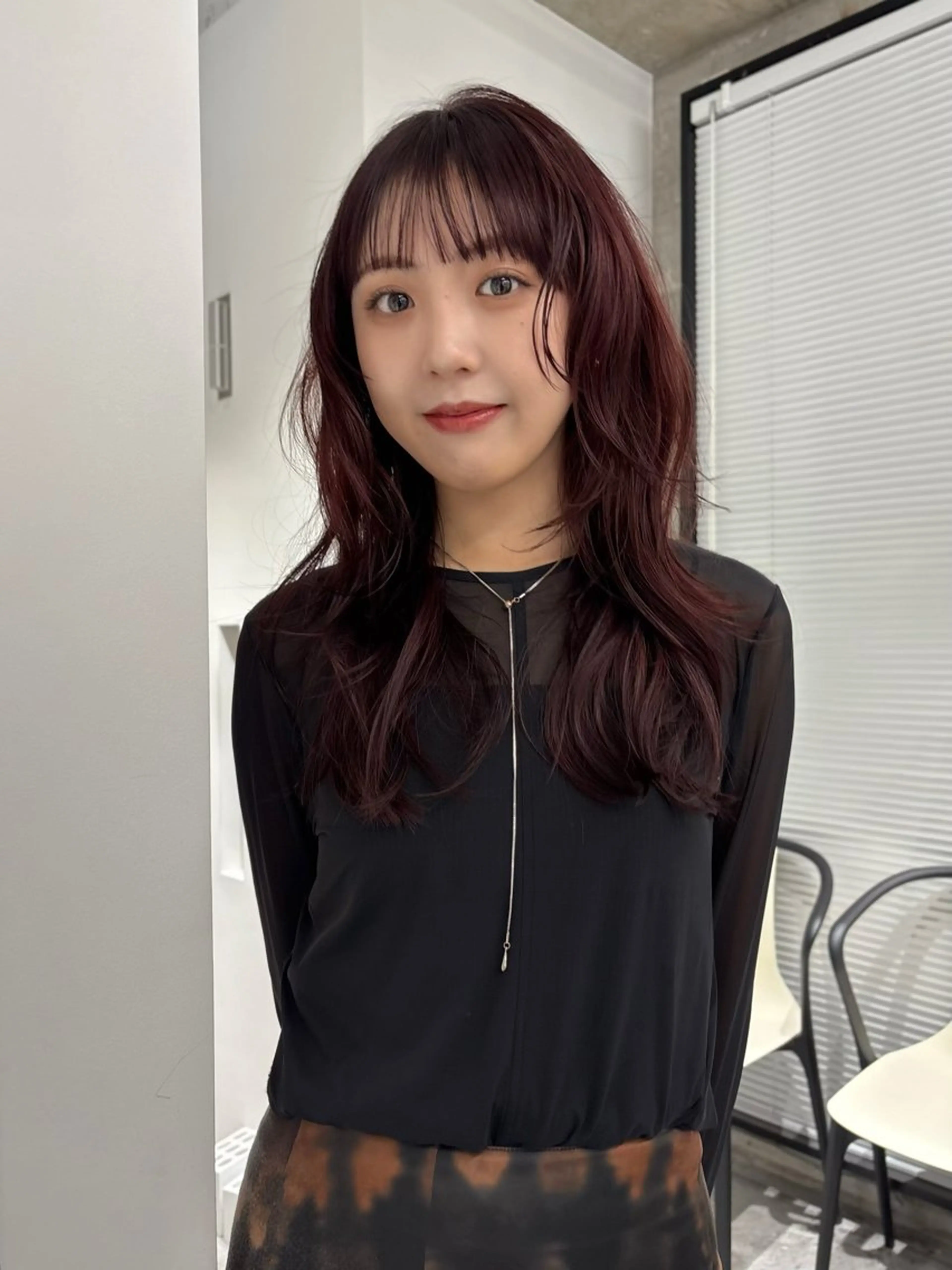 ブリーチなし暖色カラー【施術後、正面の撮影させてくれる方限定】の写真