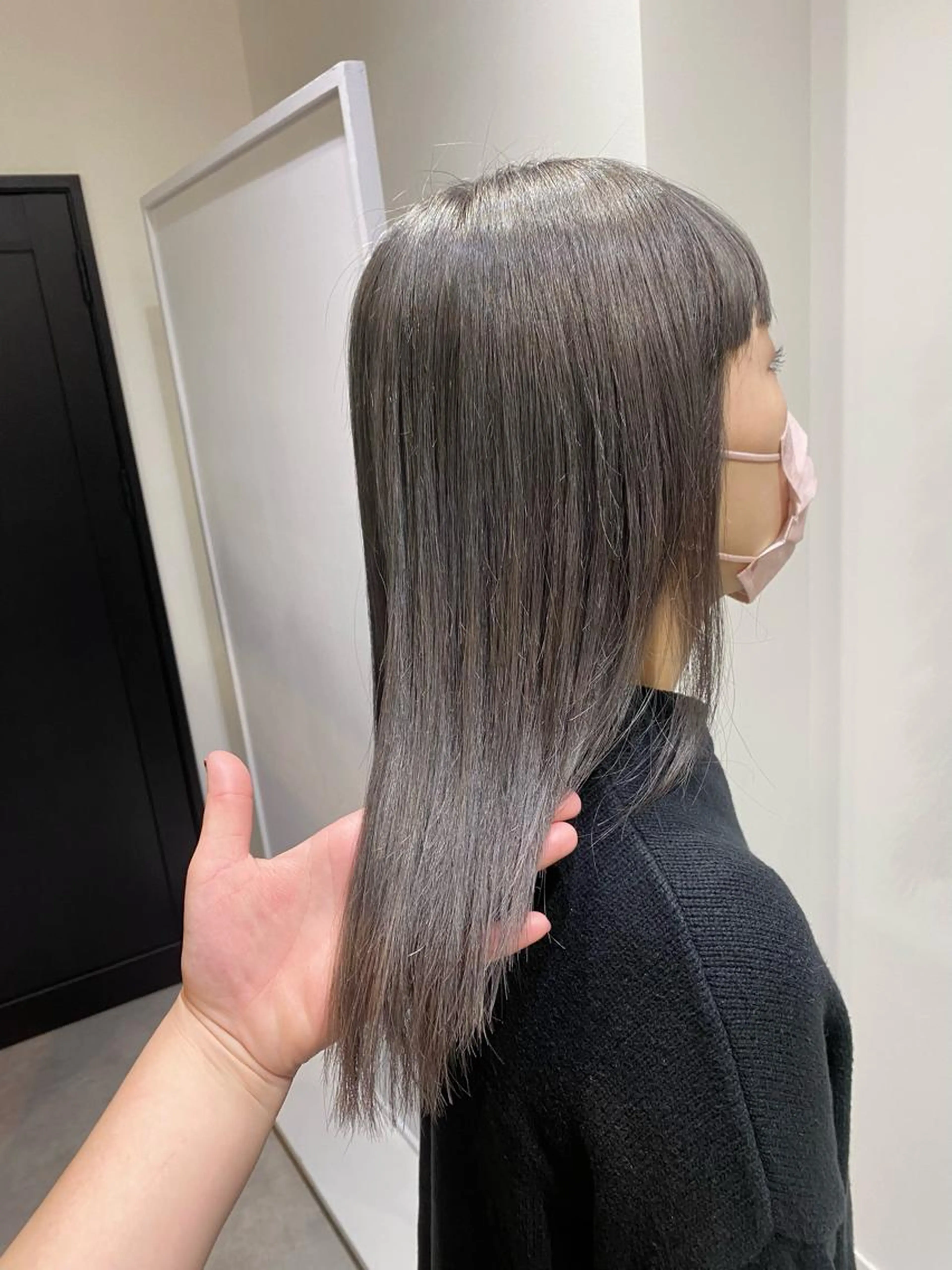 🍒ダメージ減✨ケアブリーチONカラー+超音波トリートメント付き🍒の写真