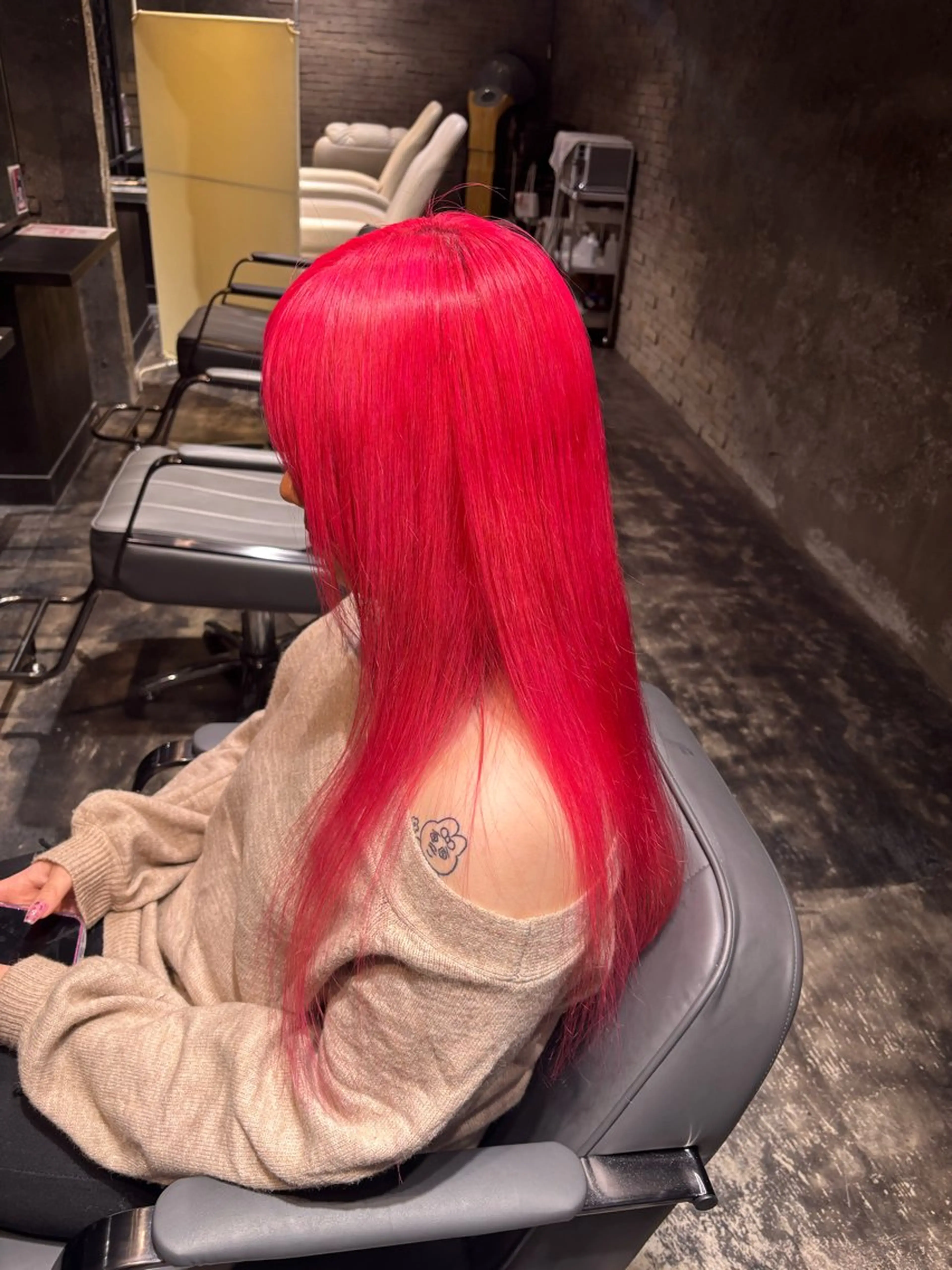 カラー ハイトーン/レイヤー 艶カラー🎀まおのヘアスタイル