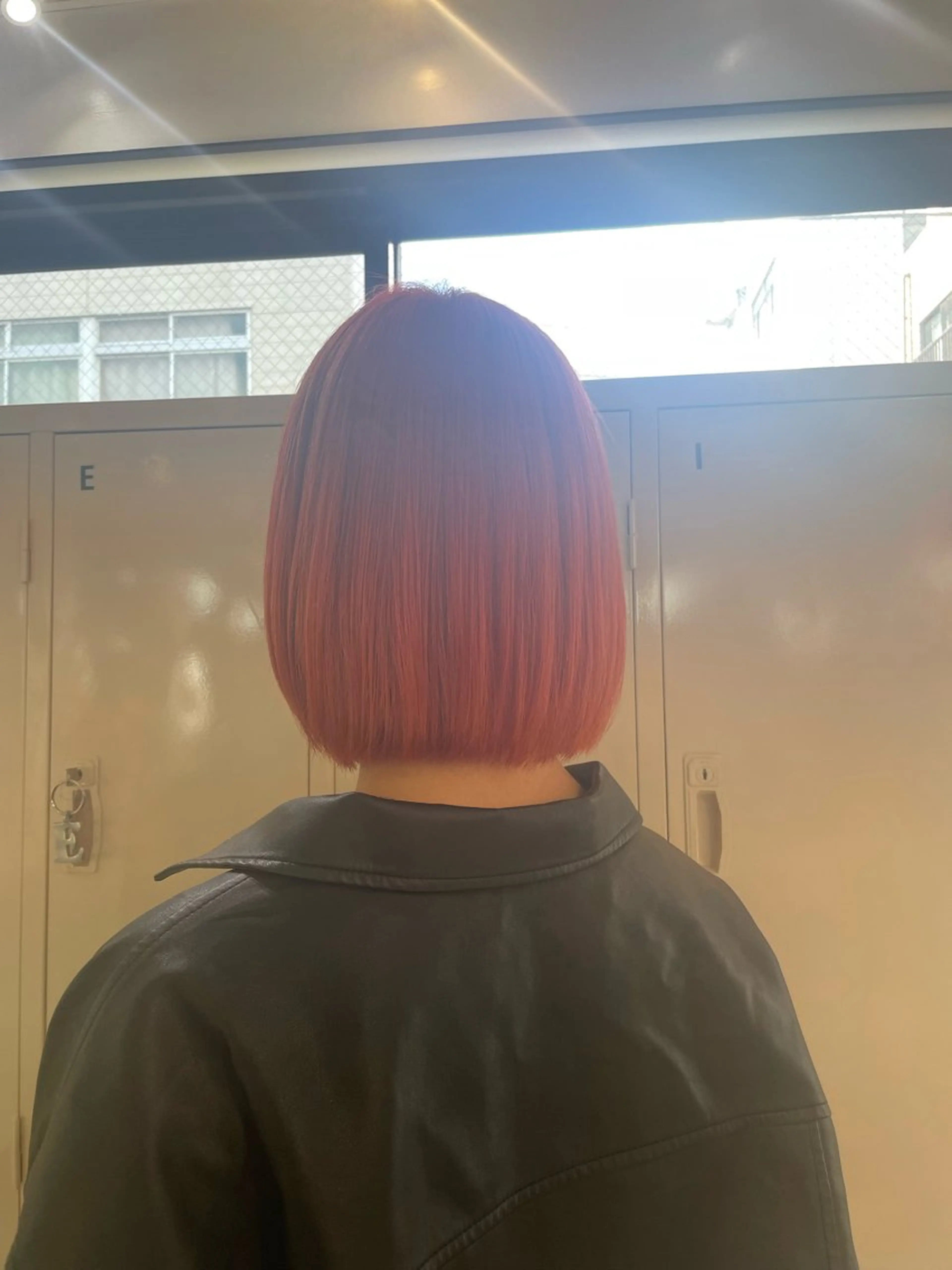 ショート カラー オレンジ ハイトーン×デザイン 🪽🫧HIKARIのヘアスタイル