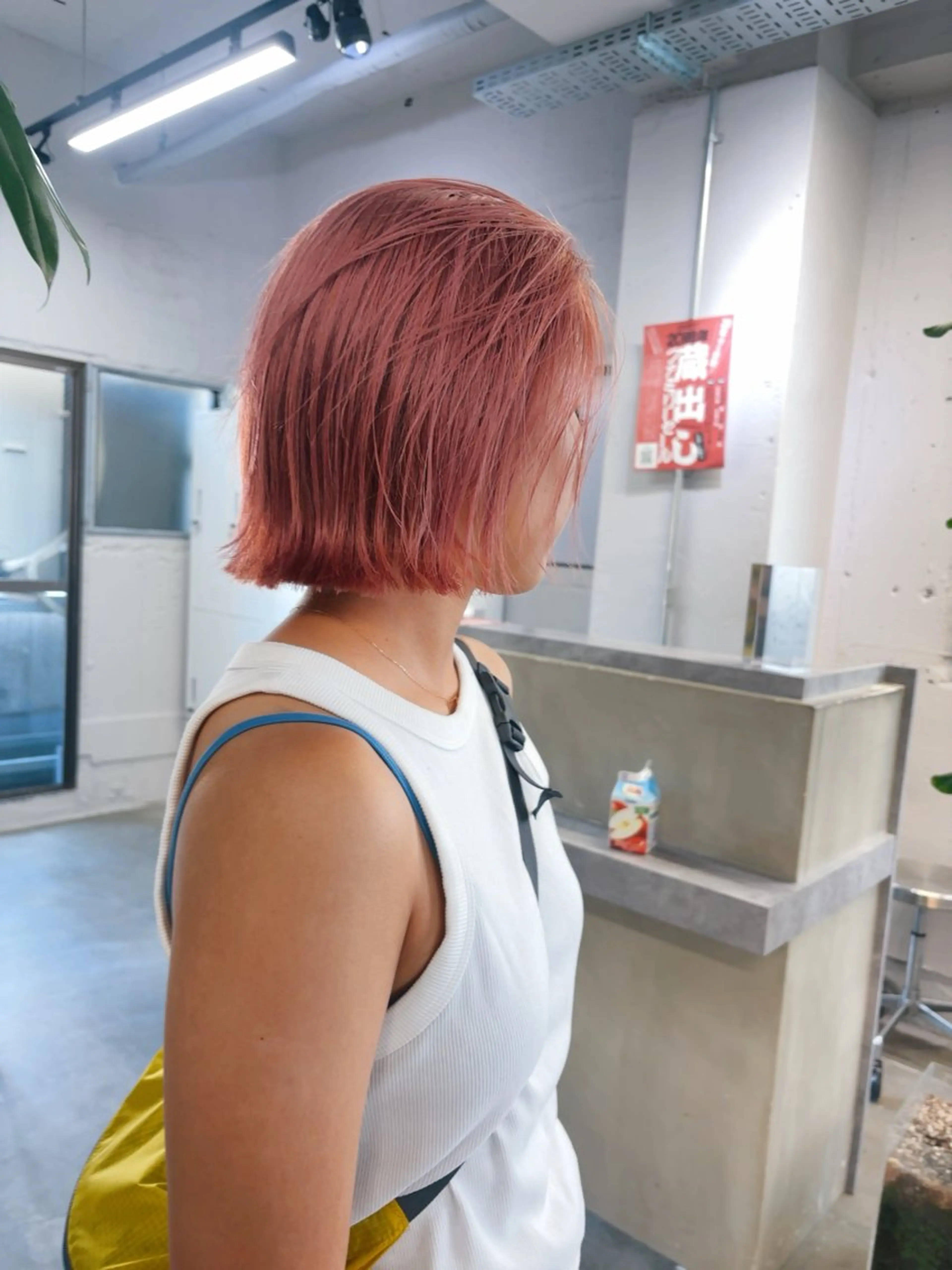 【行きつけの美容師をお探しの方へ】悩み改善ボブ+ブリーチカラー🍃思い通りのボブにならない方は是非一度お試しくださいの写真