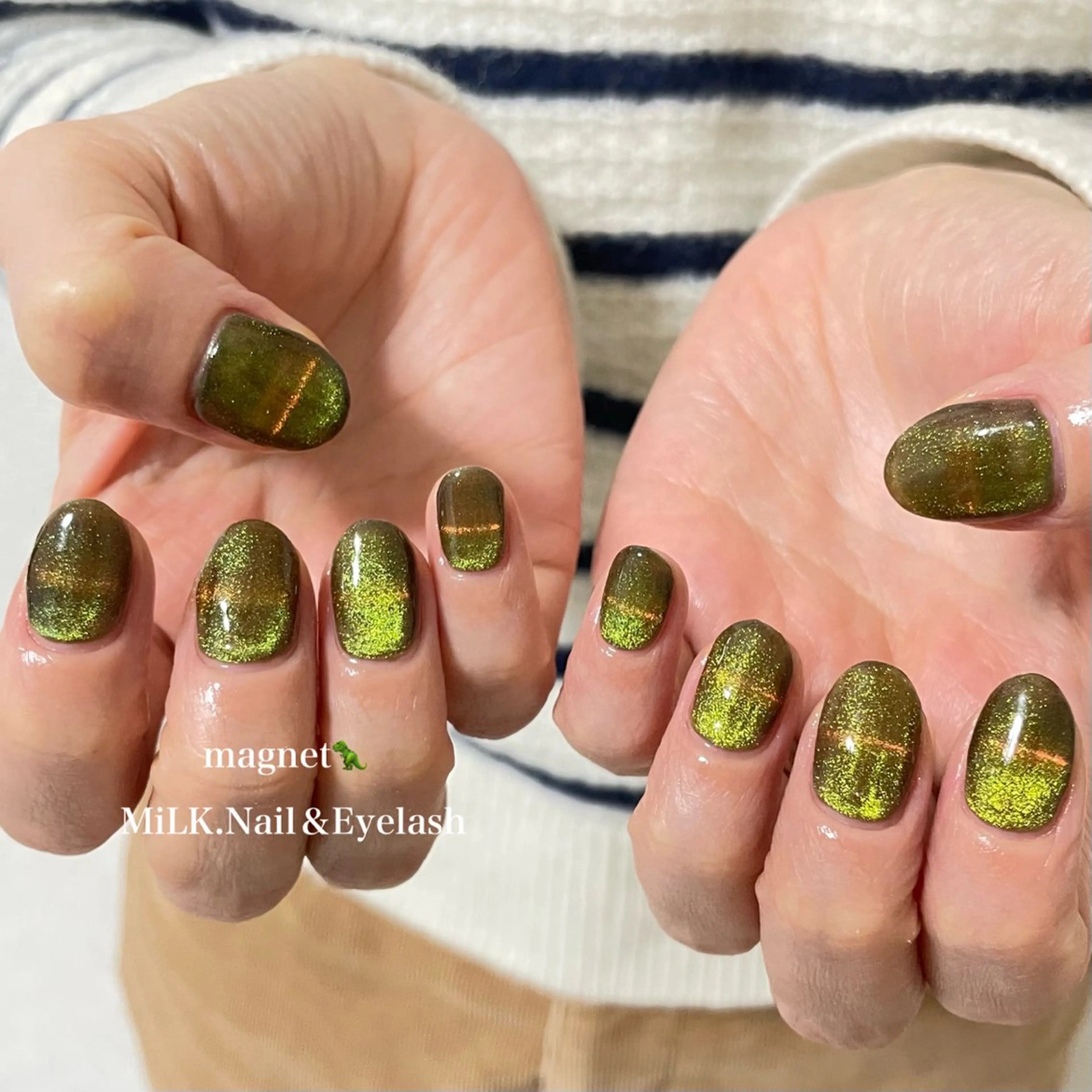 ネイル シンプルネイル ハンドネイル MiLK.   Nail&Eyelash所属・MiLK. wakaのマツエク・マツパデザイン