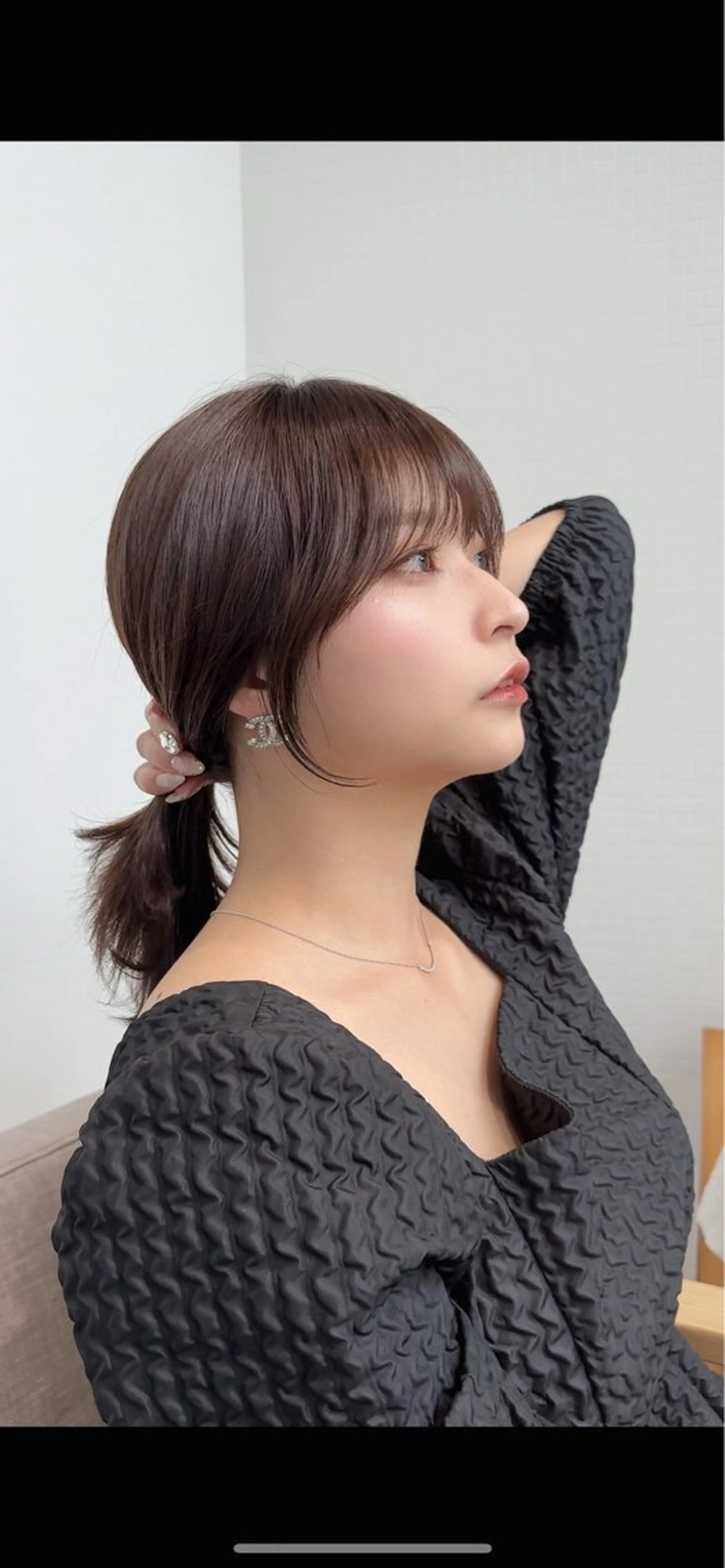 ミディアム 似合わせ前髪／ 小顔カット🎀そうのヘアスタイル