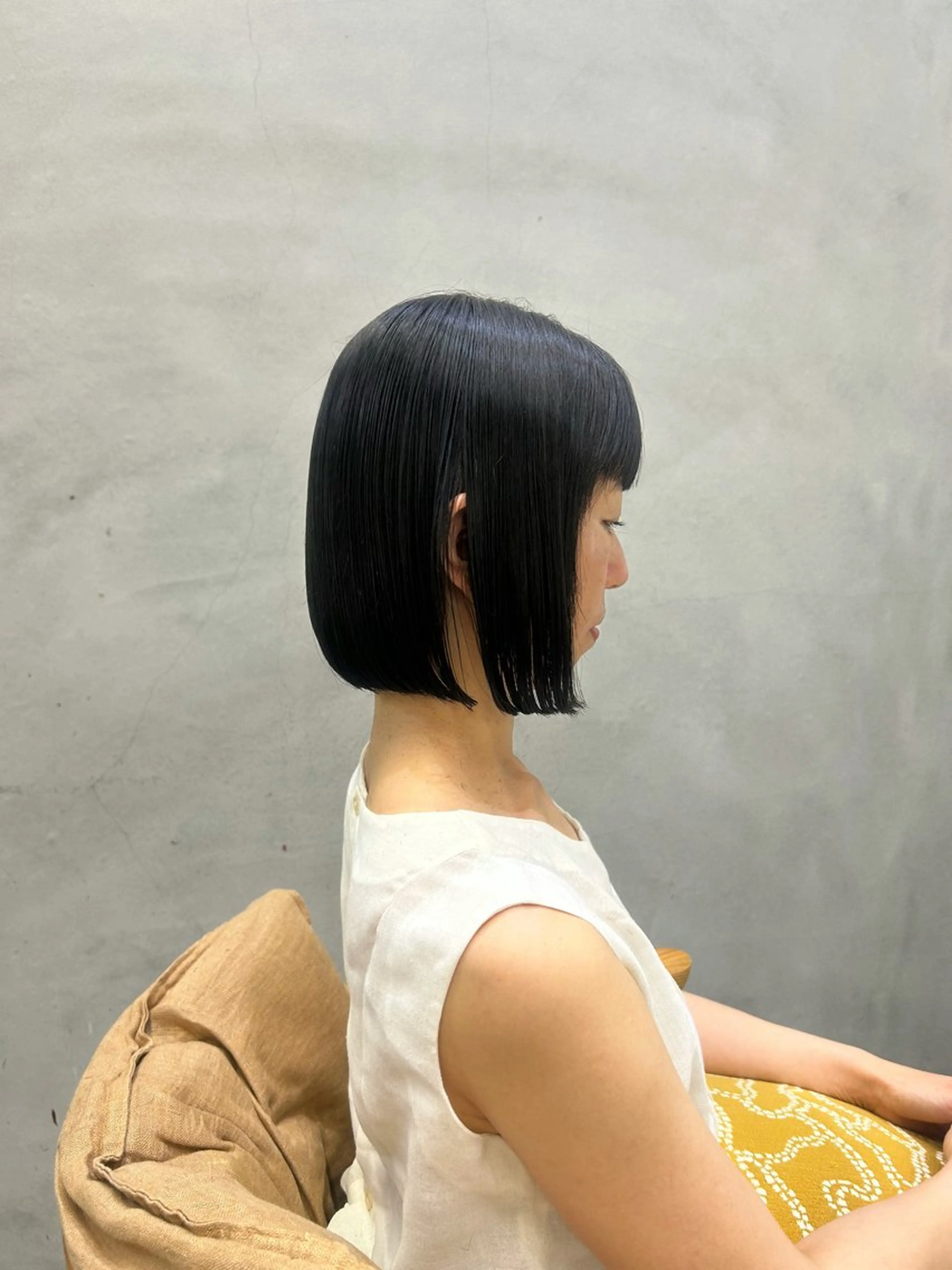 ミディアム muku所属・レディースカット モデル/ayunaのヘアスタイル