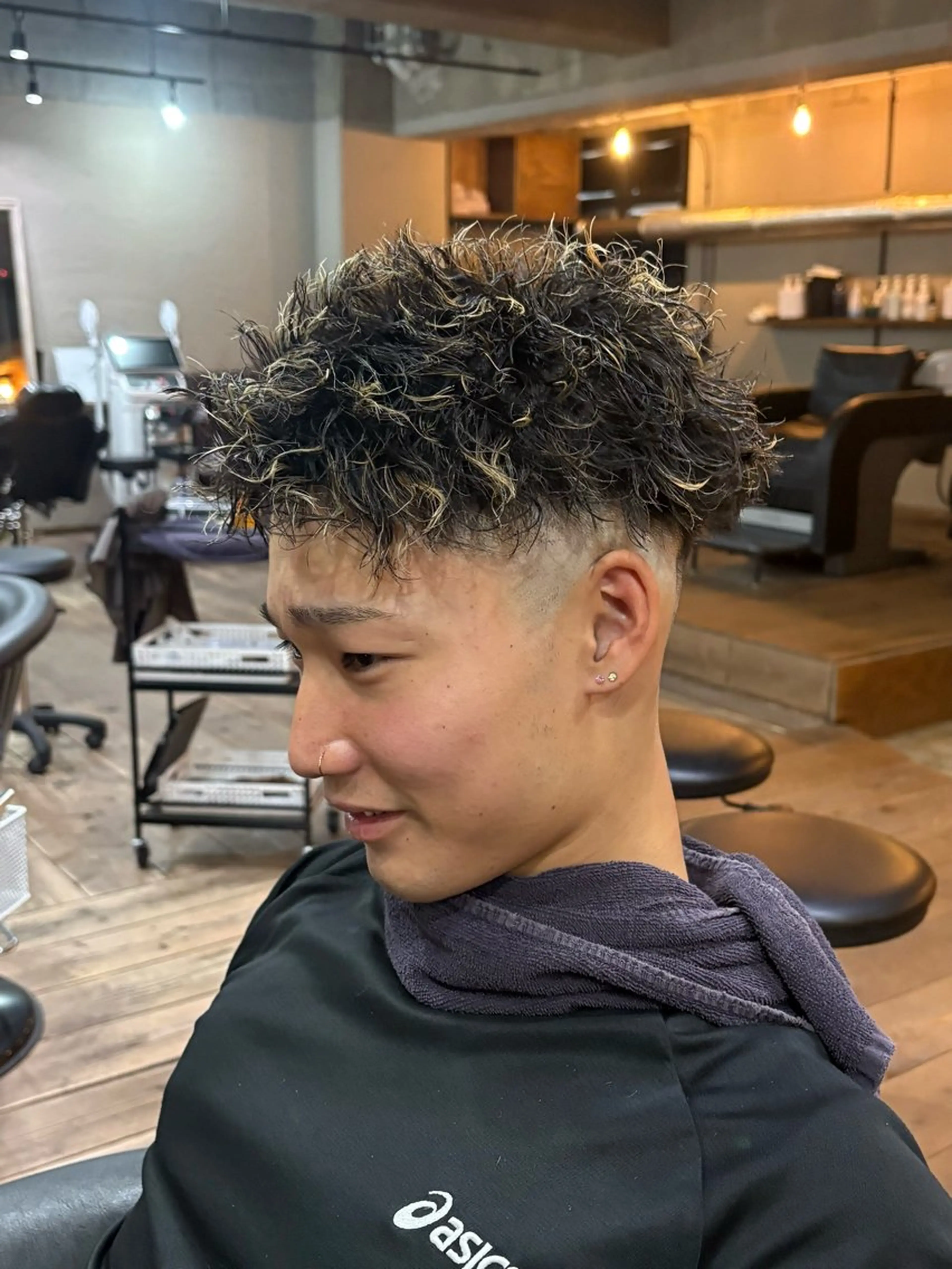 ショート メンズ Mio”VEGA所属・メンズ/束感ヘア ゆるふわ/そうたのヘアスタイル