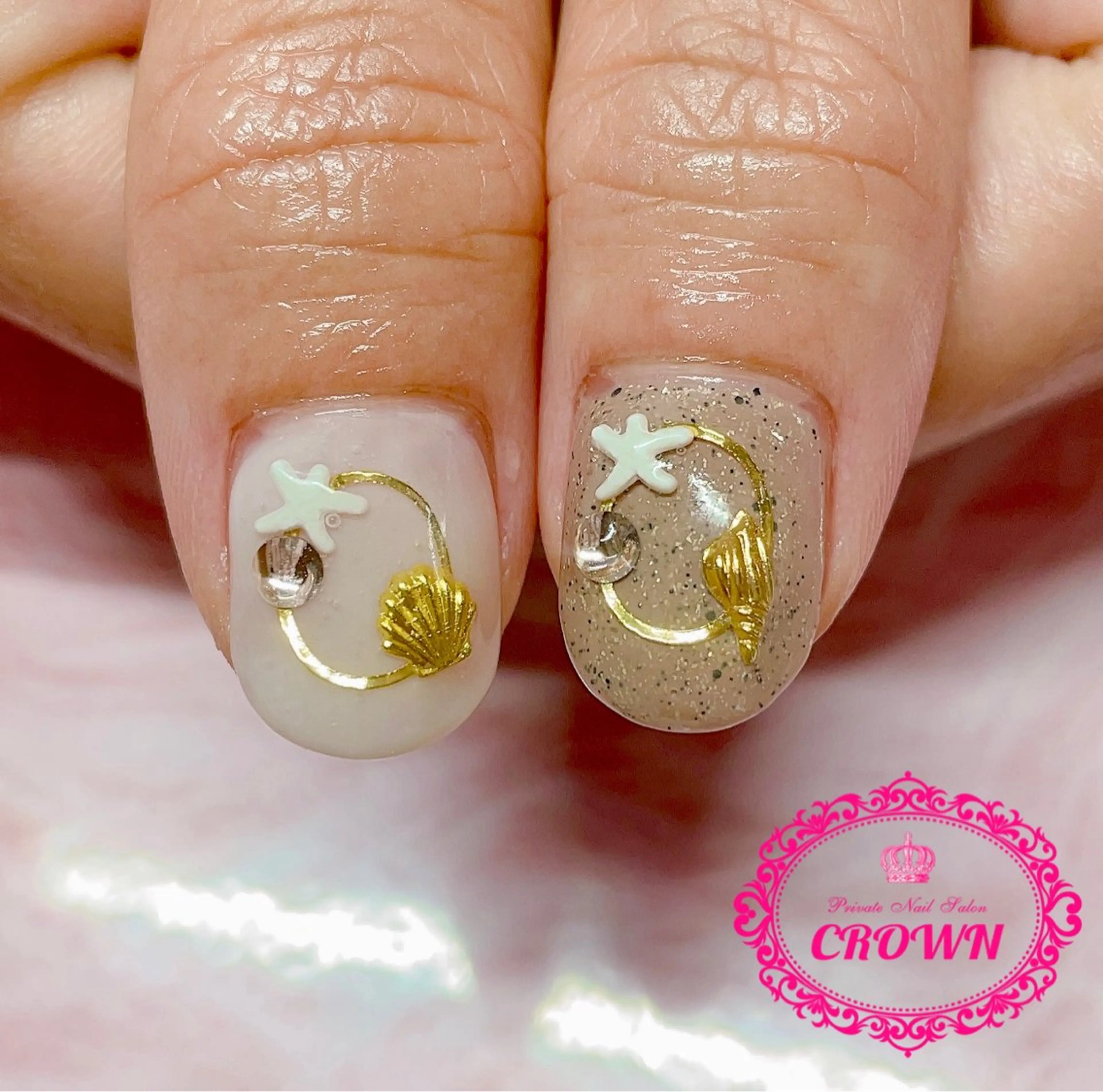 ネイル CROWN プライベートサロンのネイルデザイン