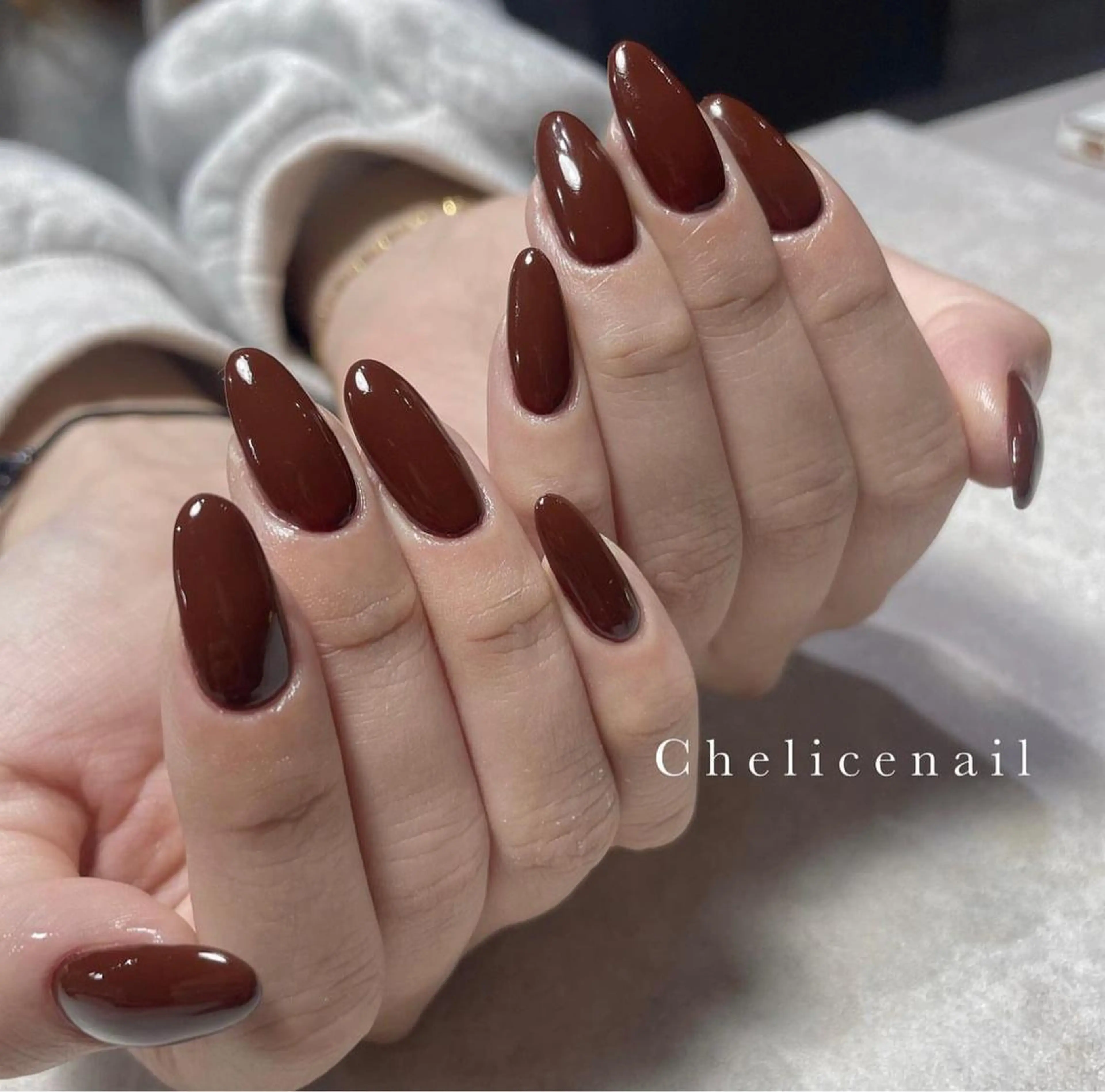 ネイル ワンカラーネイル Chelice nailのネイルデザイン