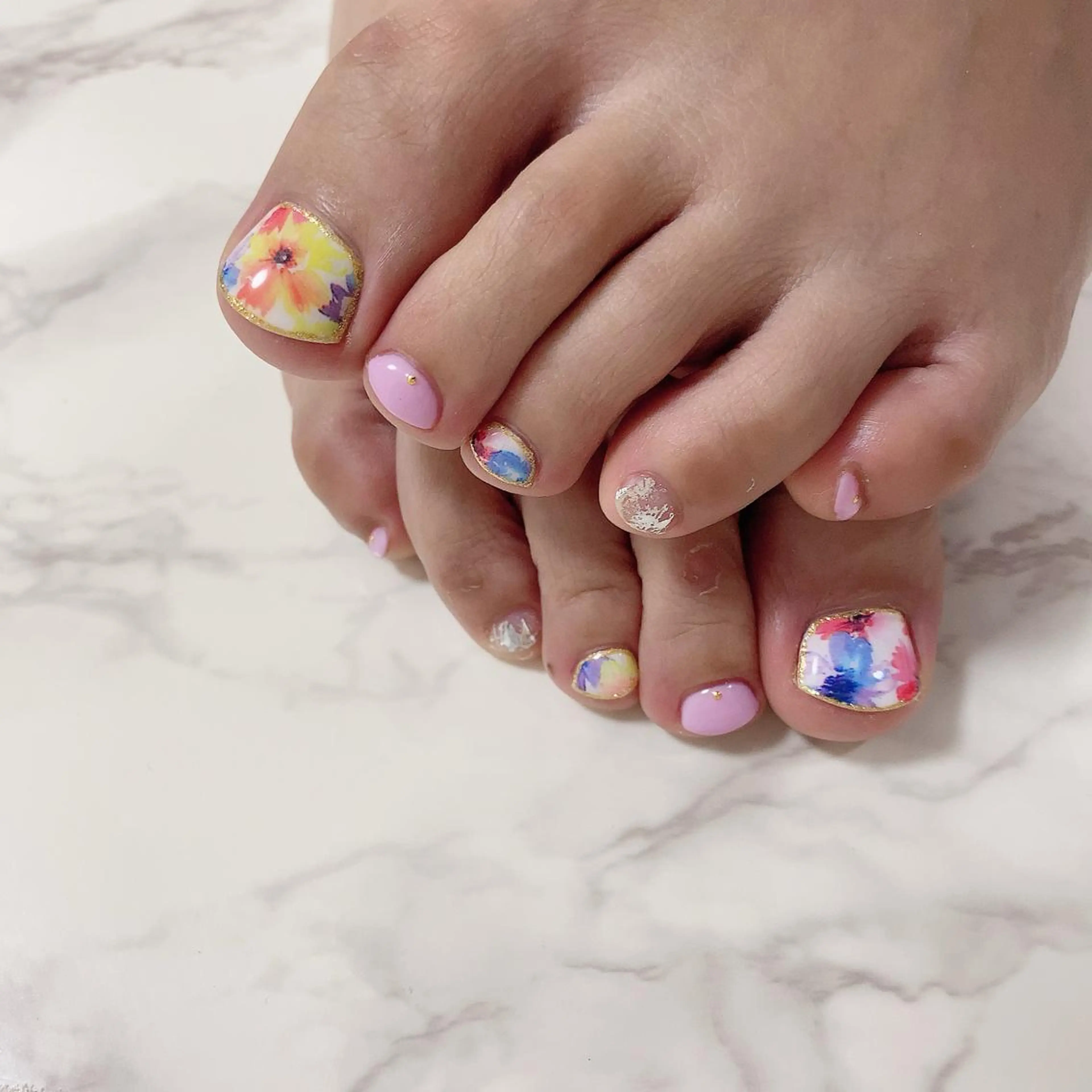 ネイル フットネイル SOL NAILのネイルデザイン