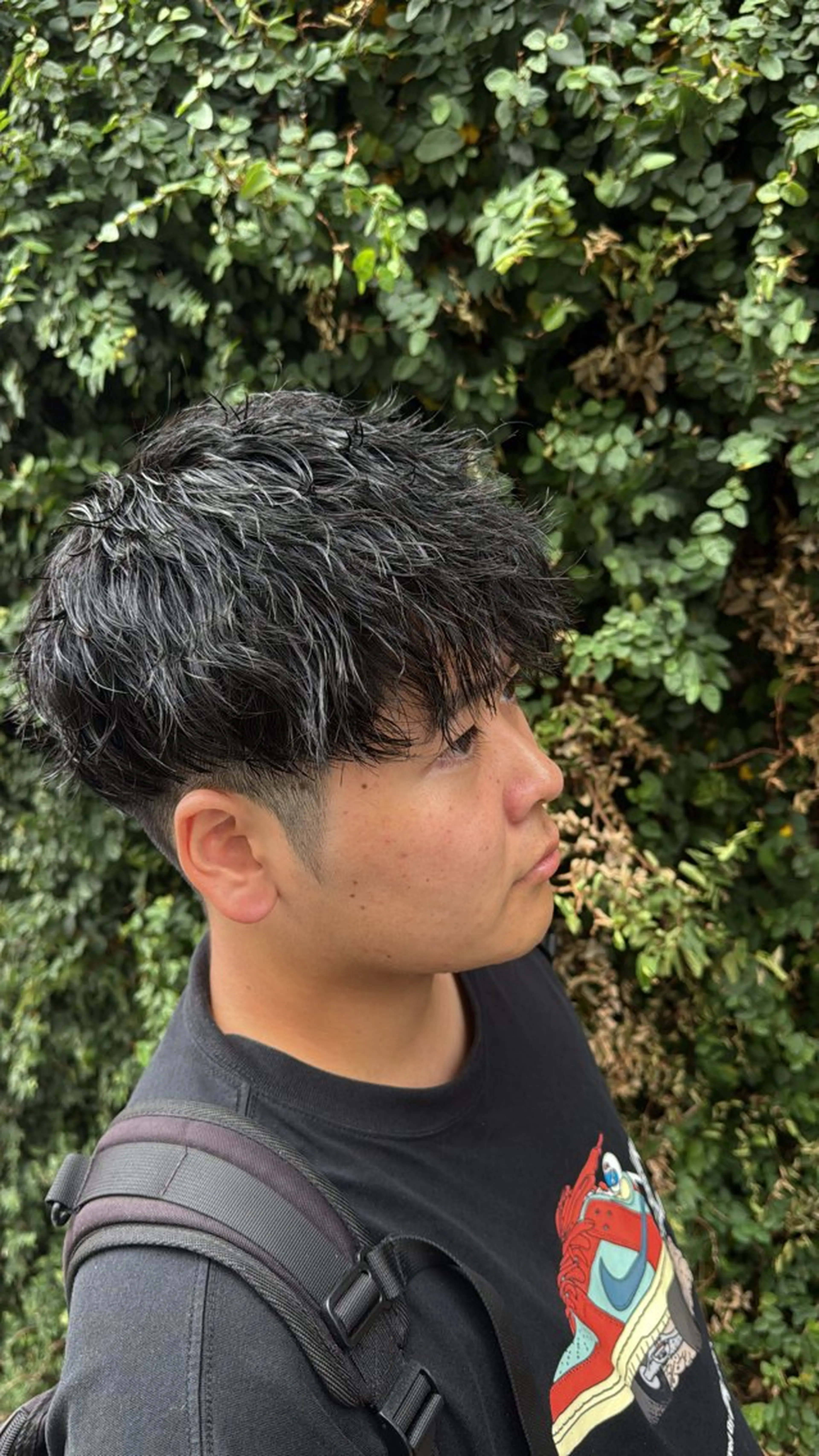 ショート パーマ メンズ メンズパーマ ツイストスパイラルパーマ スパイラルパーマ スキンフェード/パー マ/須田陸斗のヘアスタイル