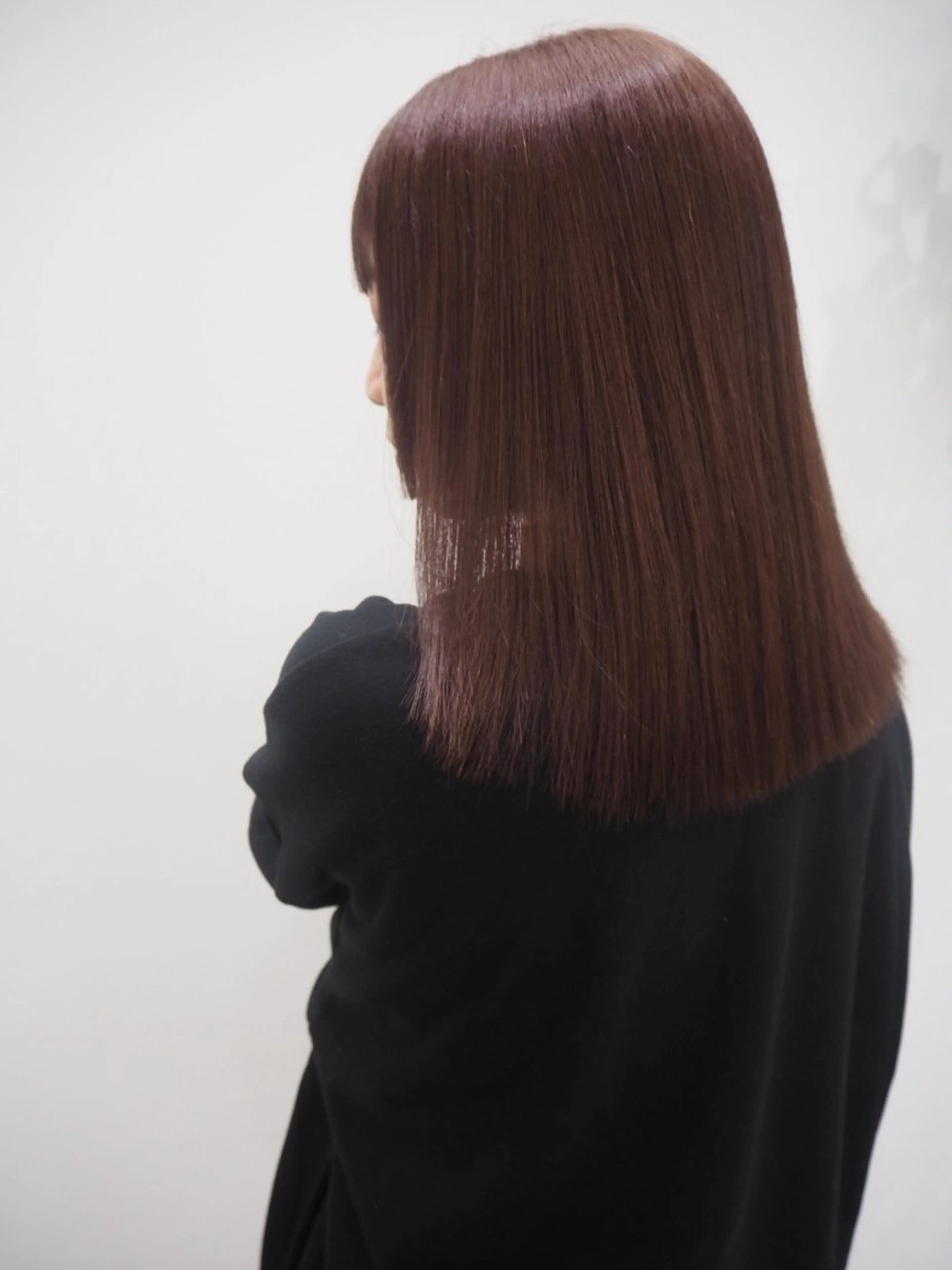 セミロング ヘアカラー トリートメント 💛🤍U too e’s 鎌倉🧸のヘアスタイル